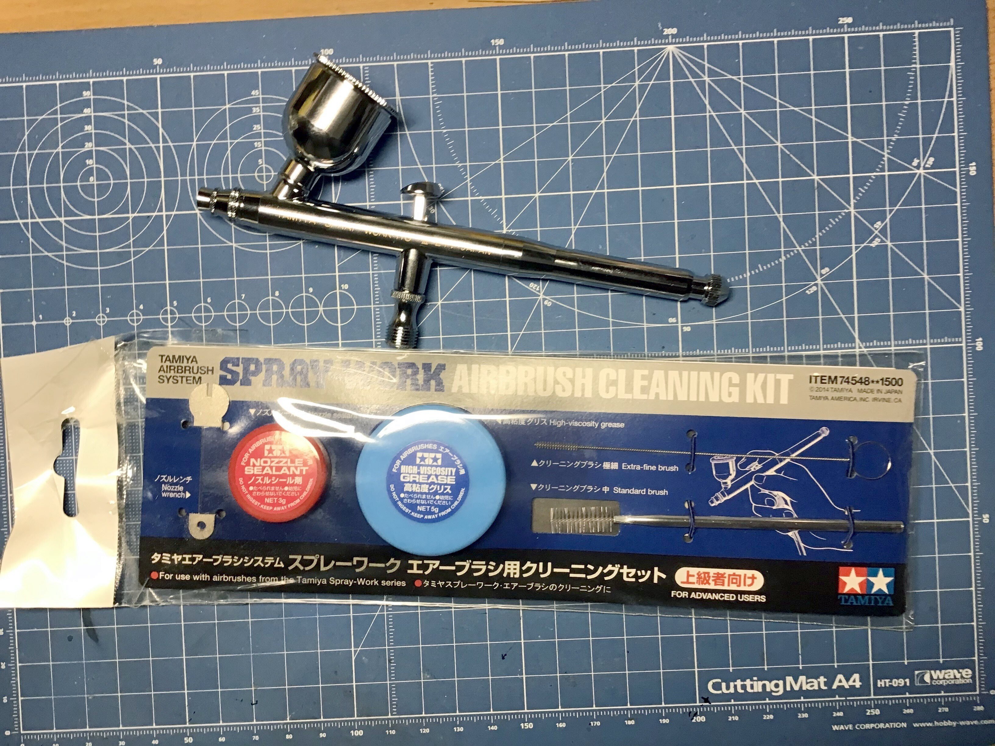 スプレーワーク HG エアーブラシIIIについて｜ねこ伯爵