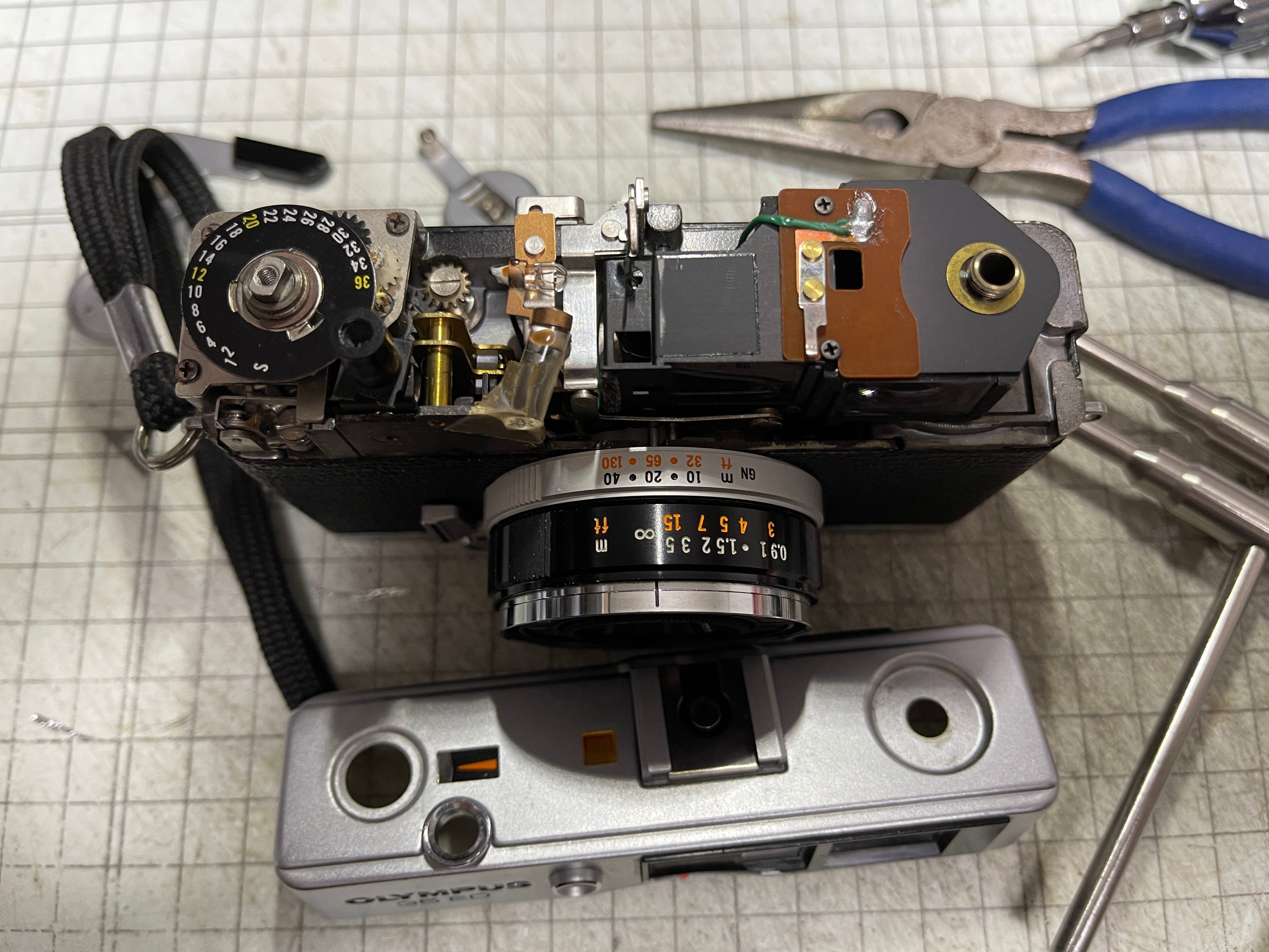 OLYMPUS-35UC（動作品） OLYMPUS 35シリーズ｜フィルムカメラ修理のアクアカメラ｜note