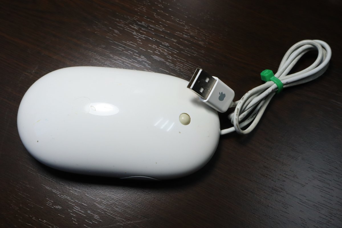 ジャンク】Apple Mighty Mouse、330円。｜Ryo Nakano
