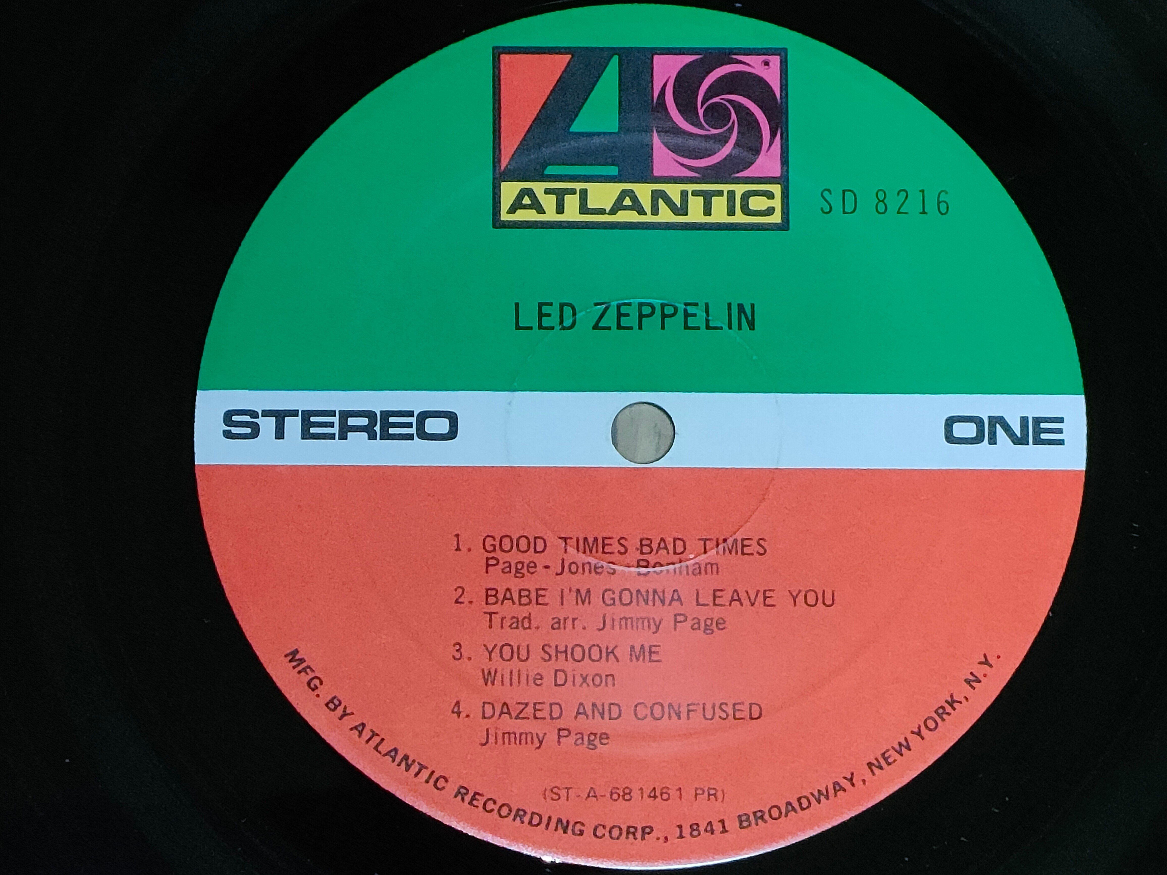 Yahoo!オークション -「led zeppelin 1st」(レコード) の落札