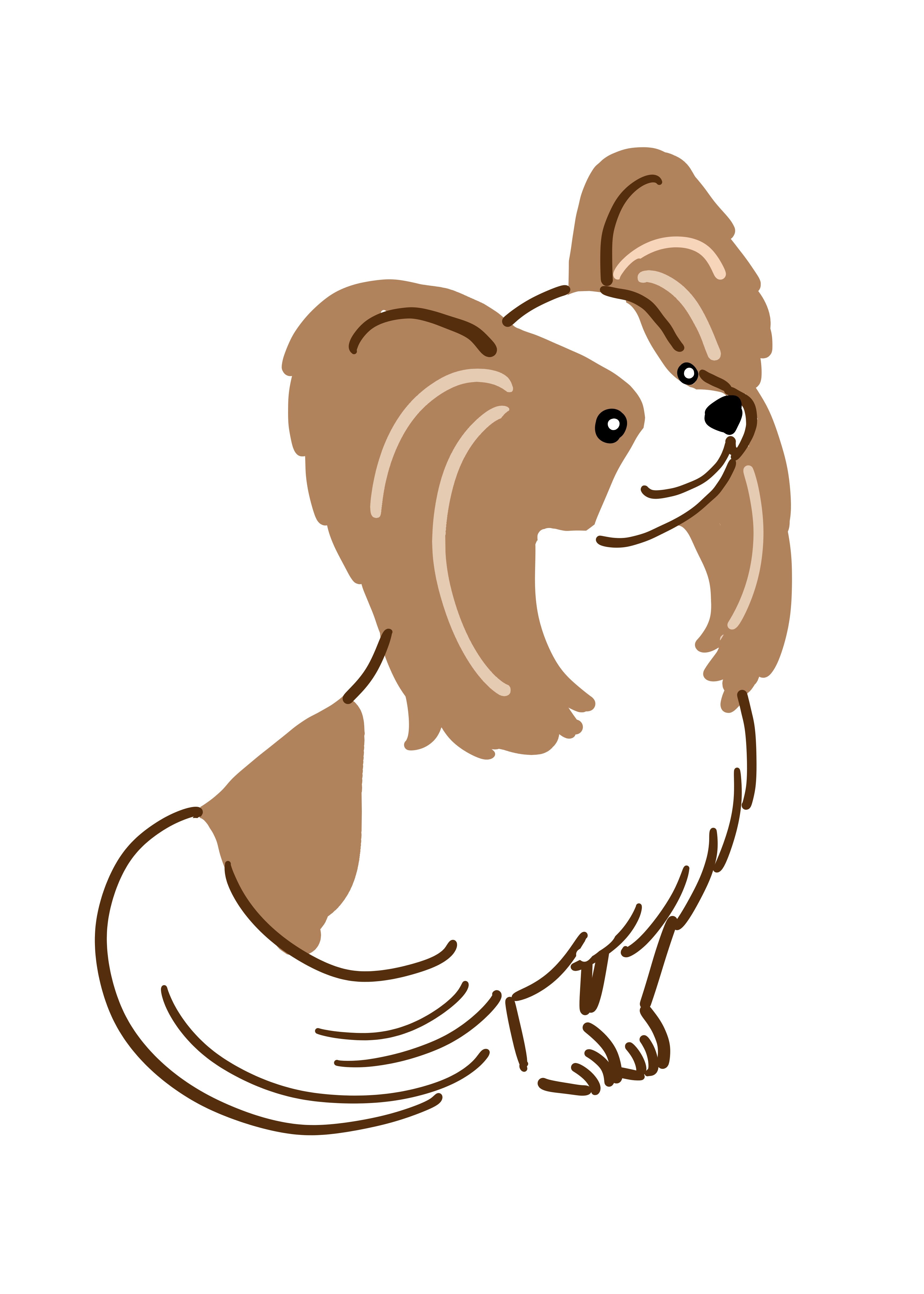 イラスト パピヨン２ まだ苦戦しています Rmia Note