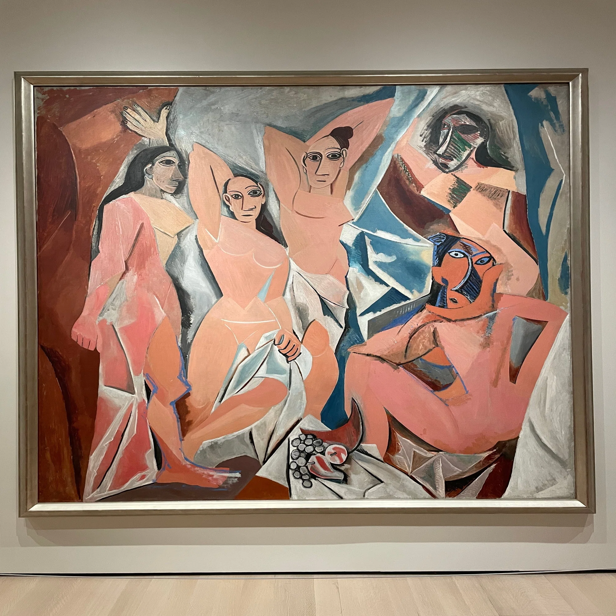 パブロ・ピカソ（Pablo Picasso）作『アヴィニョンの娘たち（Les 