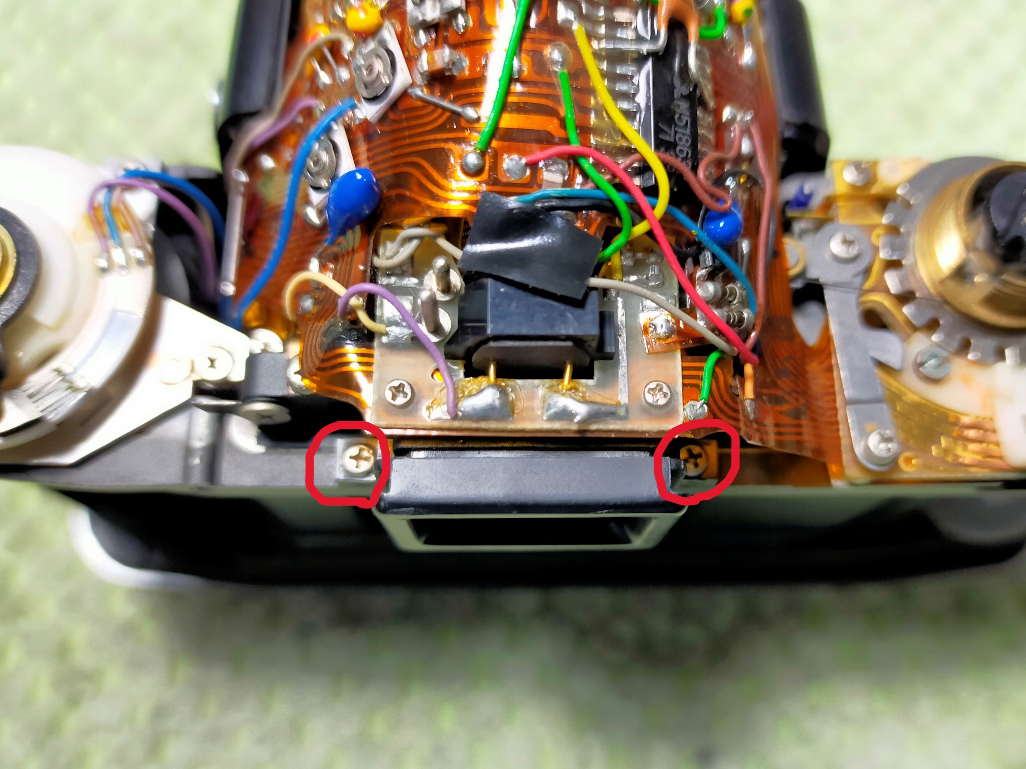 ミノルタ XDの分解｜フィルムカメラ修理のアクアカメラ