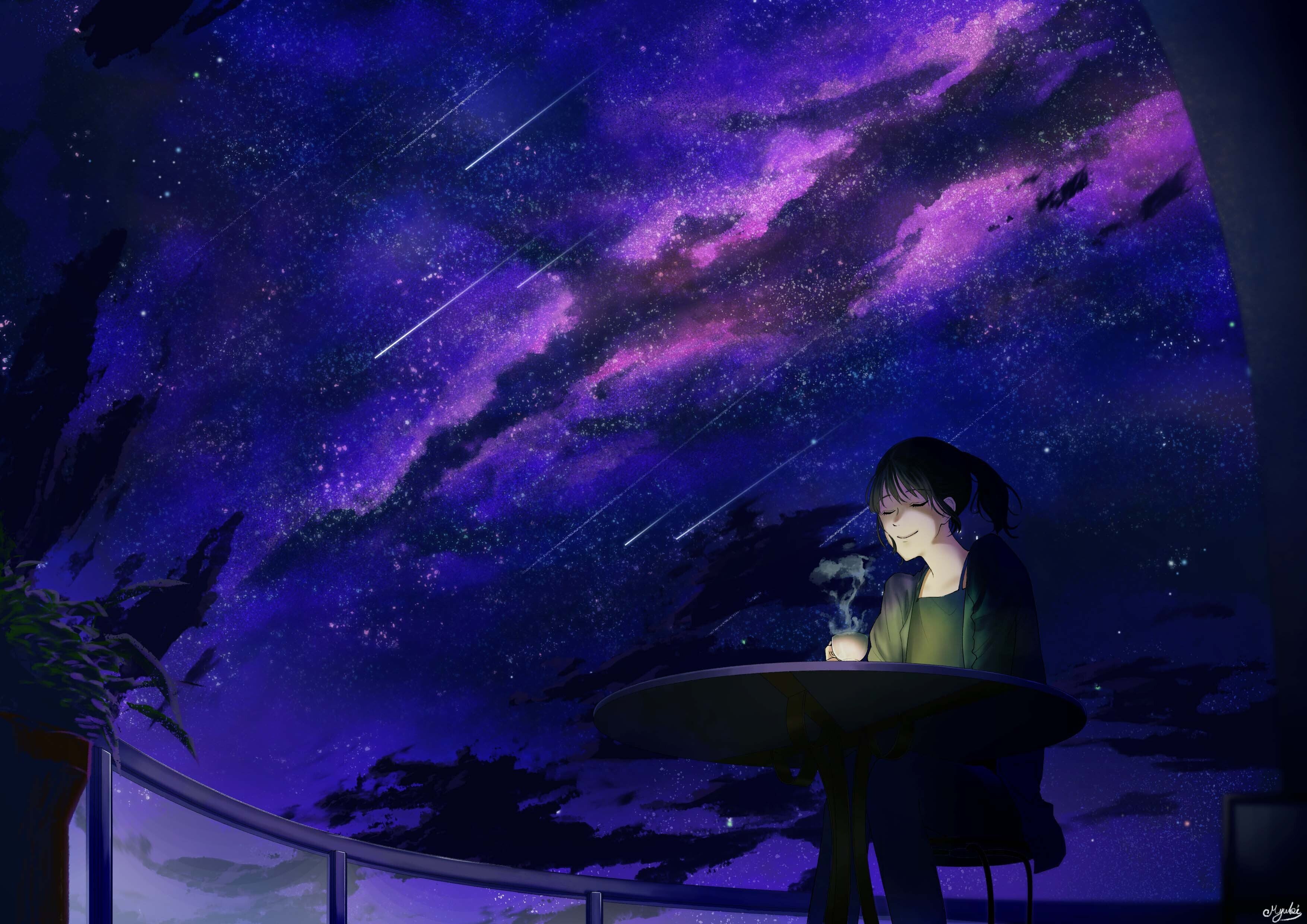 イラスト 星の降る夜に 霙ノ雪 Note