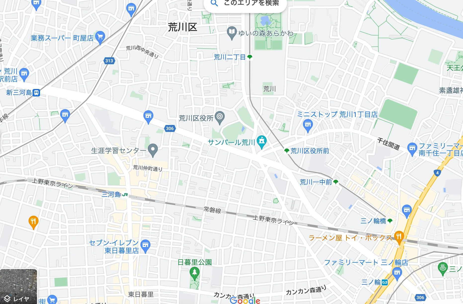 蓑輪金杉三河しま」−今も昔も鳥を集める（？）場所！−『名所江戸百景 