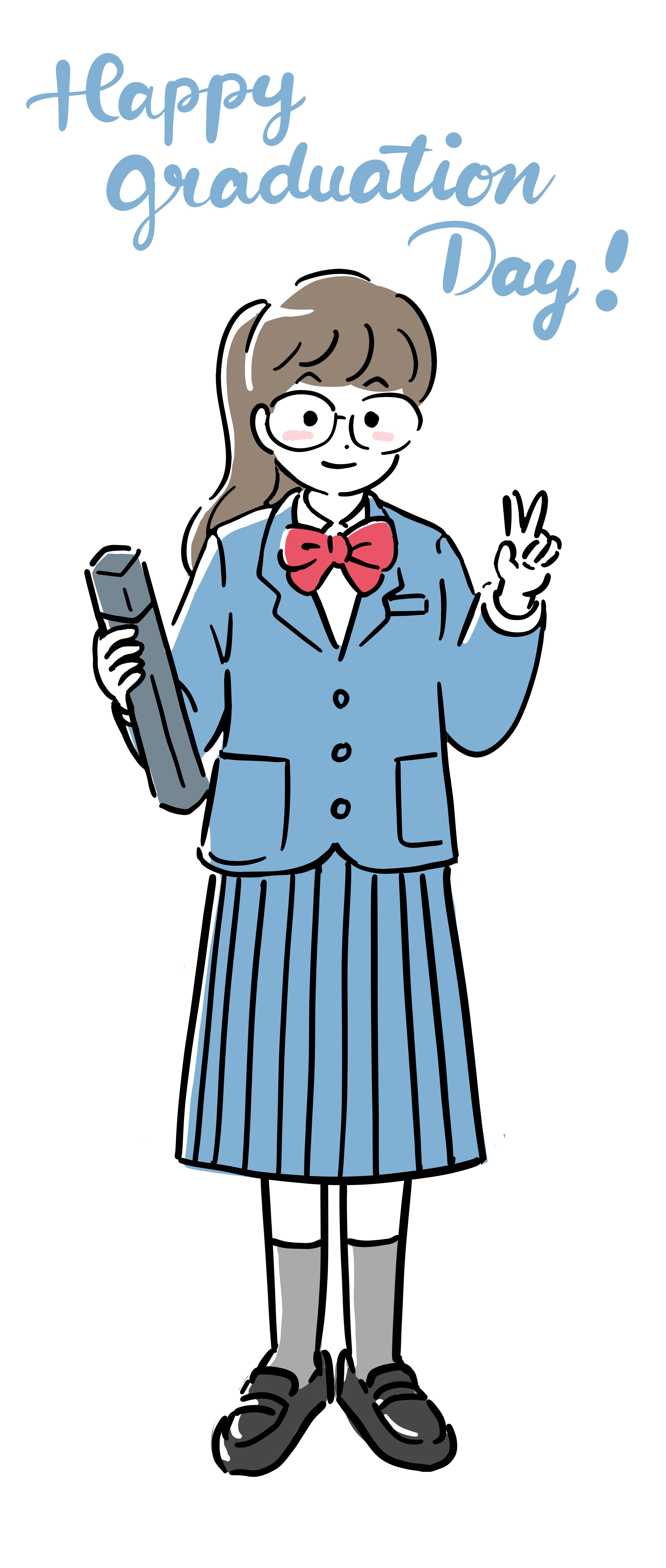 イラスト 卒業おめでとう Rmia Note