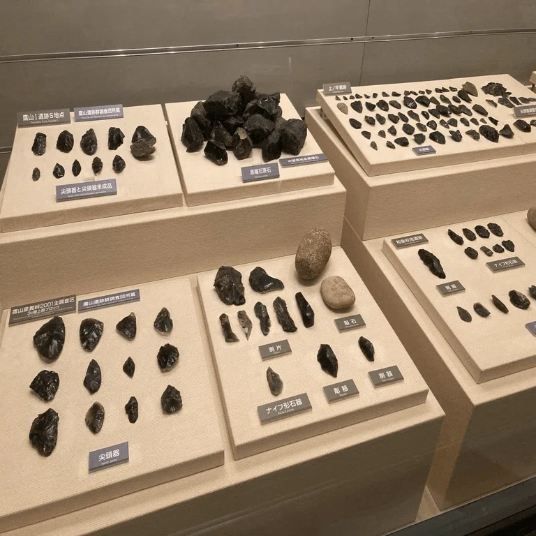 学芸研究室から（第6回）【考古】石器時代の黒曜石のおはなし｜明治