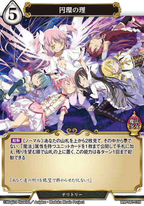 油絵 絵画 原画 『円環の理』 アルティメットまどか 油絵 絵画 原画