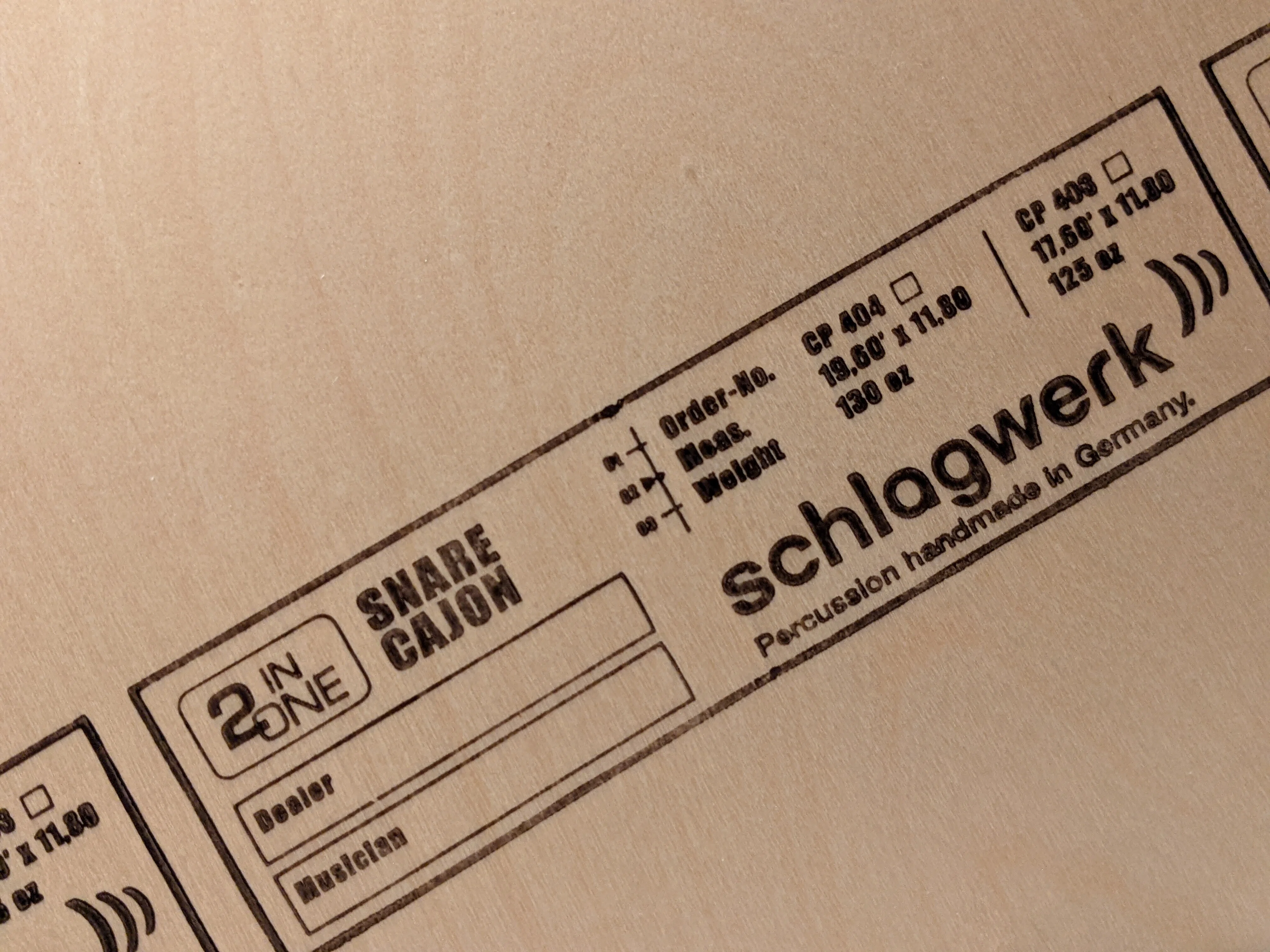 ☆お値打ち☆ カホンSchlagwerk CP 404 【公式通販】