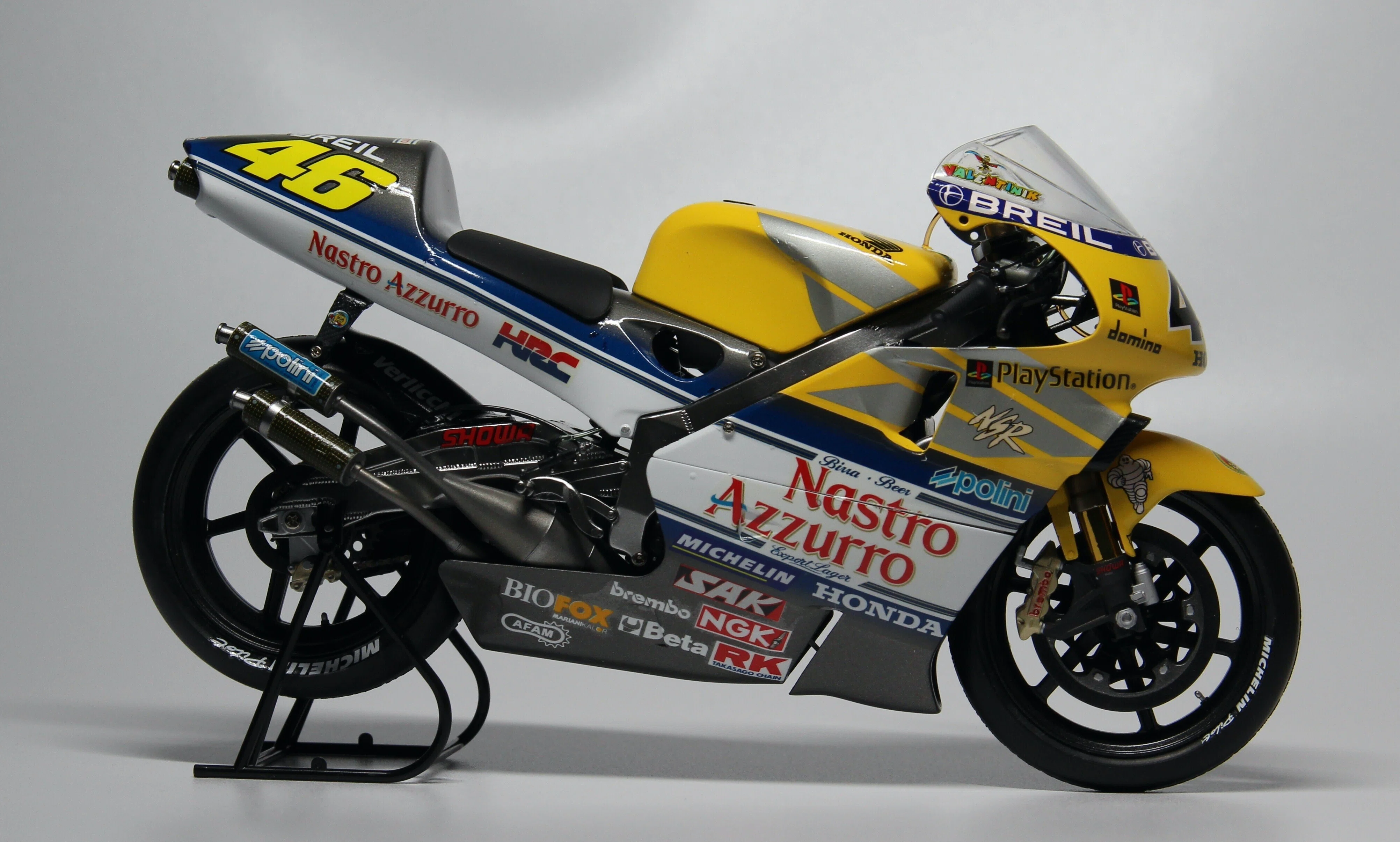 Tamiya Nastro Azzurro Honda NSR500 Completed｜スイートネイル