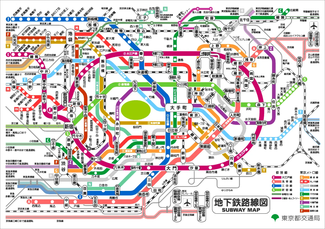 おまかせWikipedia ロンドン地下鉄路線図｜hige_22