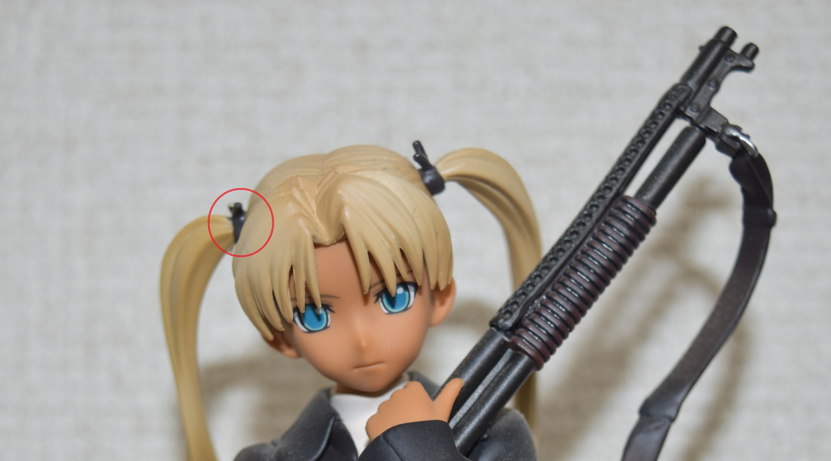 ガンスリンガー ガールのトリエラのフィギュアを落としてしまった Mokunin Note