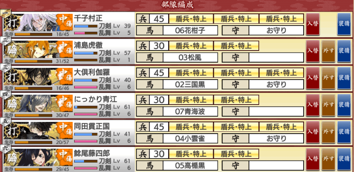 刀剣乱舞日記 15 対大侵寇強化プログラム 中盤を走り終わった話 里見ざふ Note