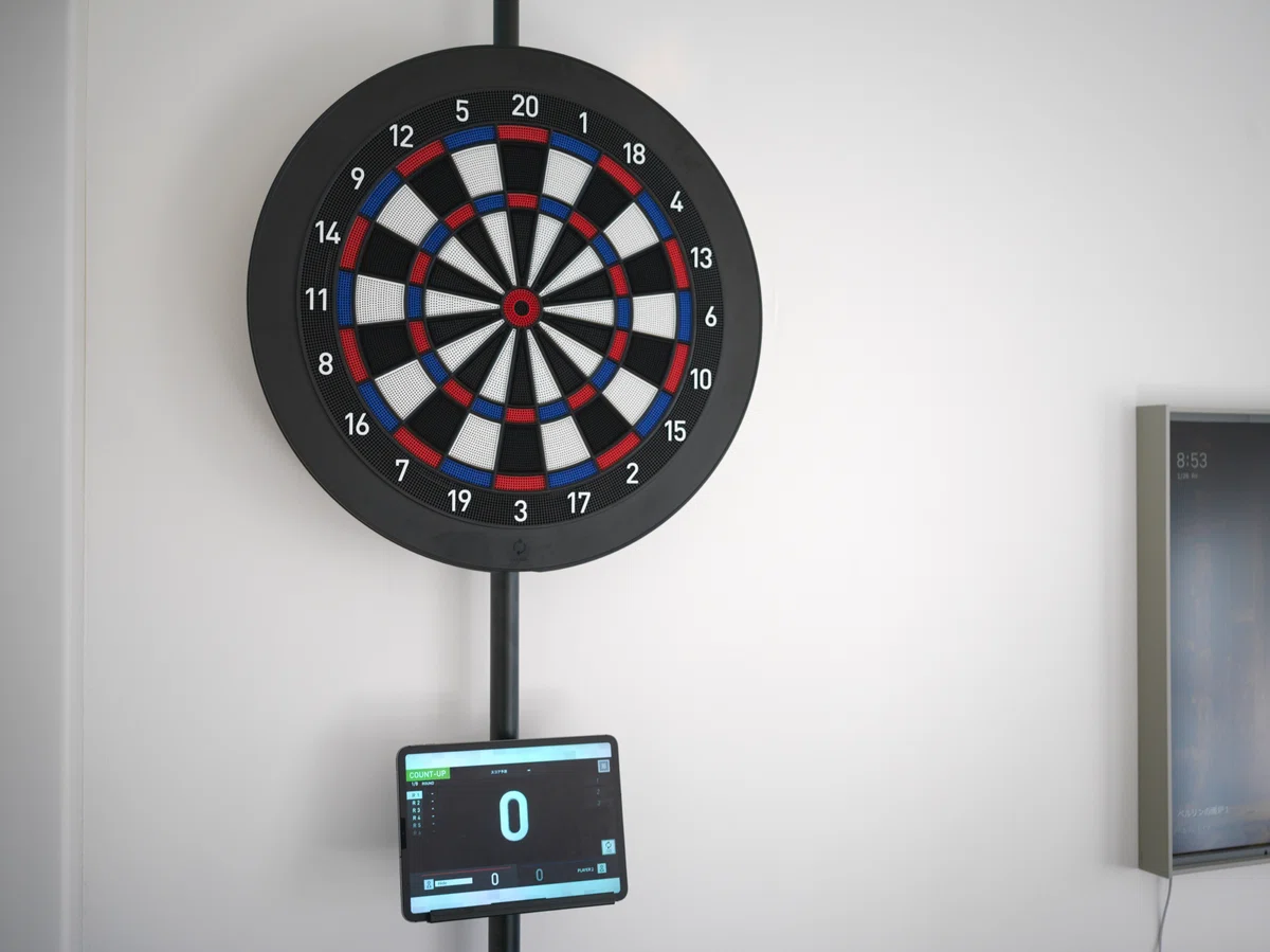 DARTSLIVE200S ダーツボード&ポールスタンド&TRINIDADマット（おすすめ 