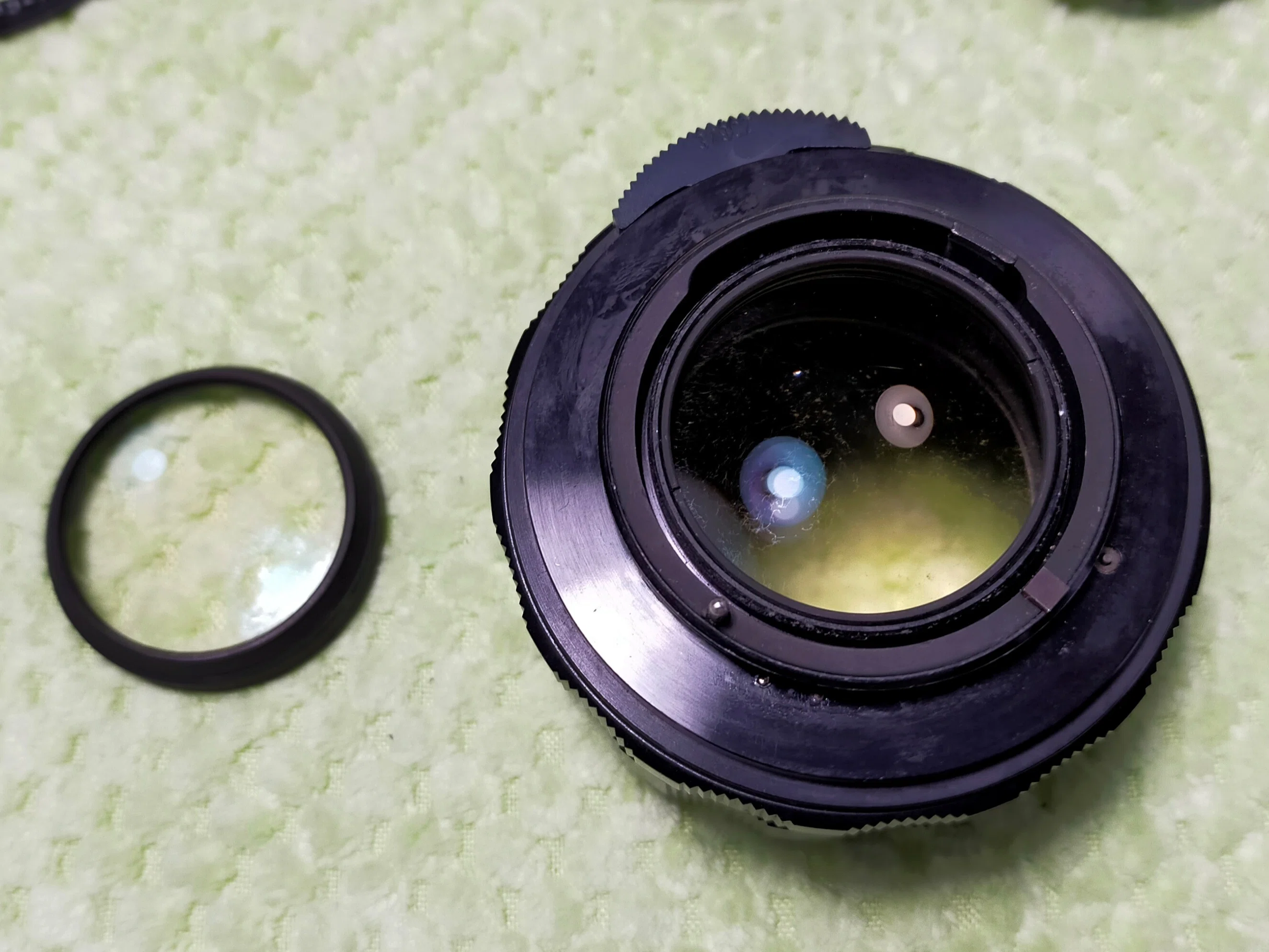 Pentax Super-Multi-Coated Takumar 50mm F/1.4の分解｜フィルムカメラ