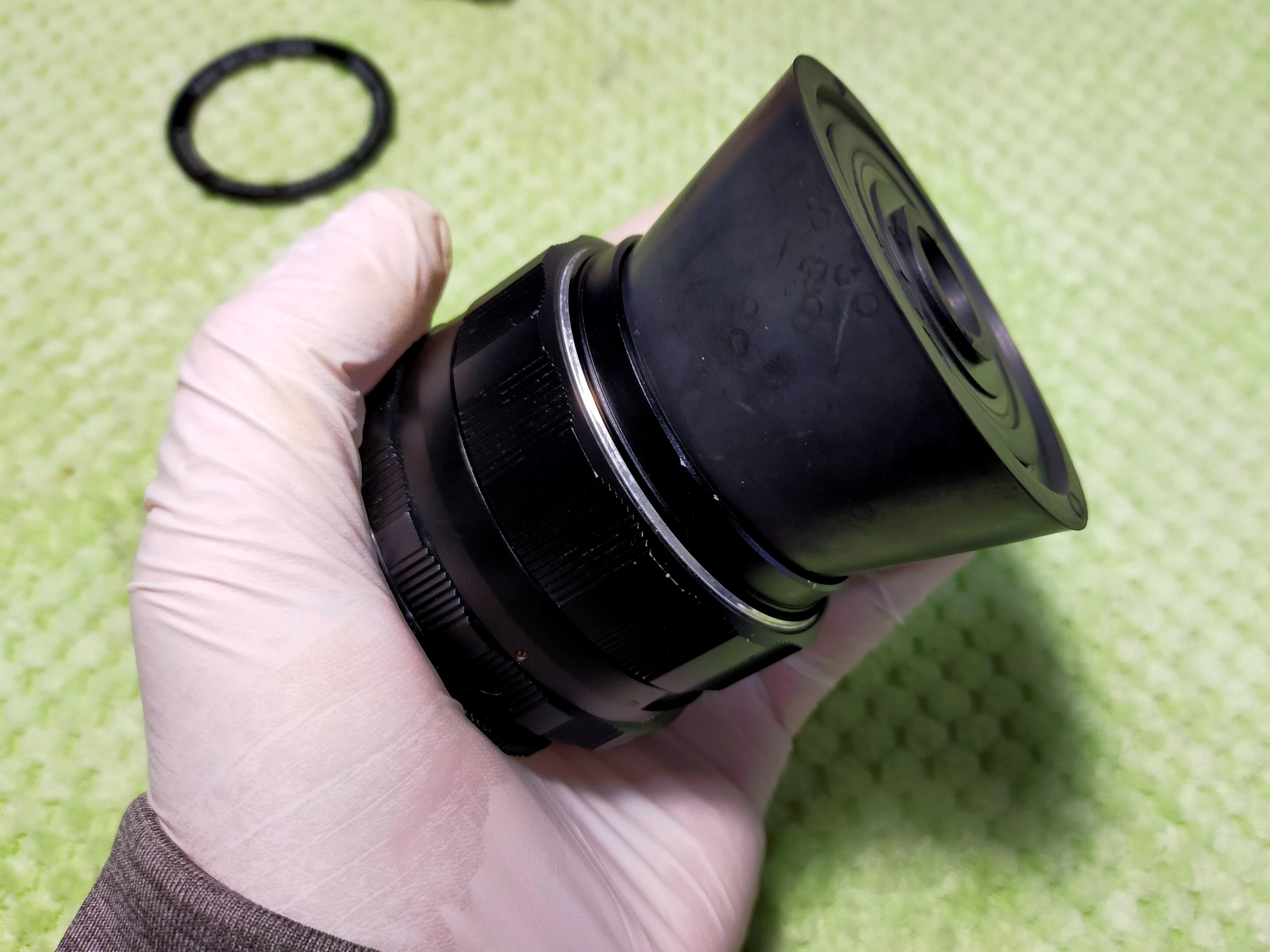 Pentax Super-Multi-Coated Takumar 50mm F/1.4の分解｜フィルム