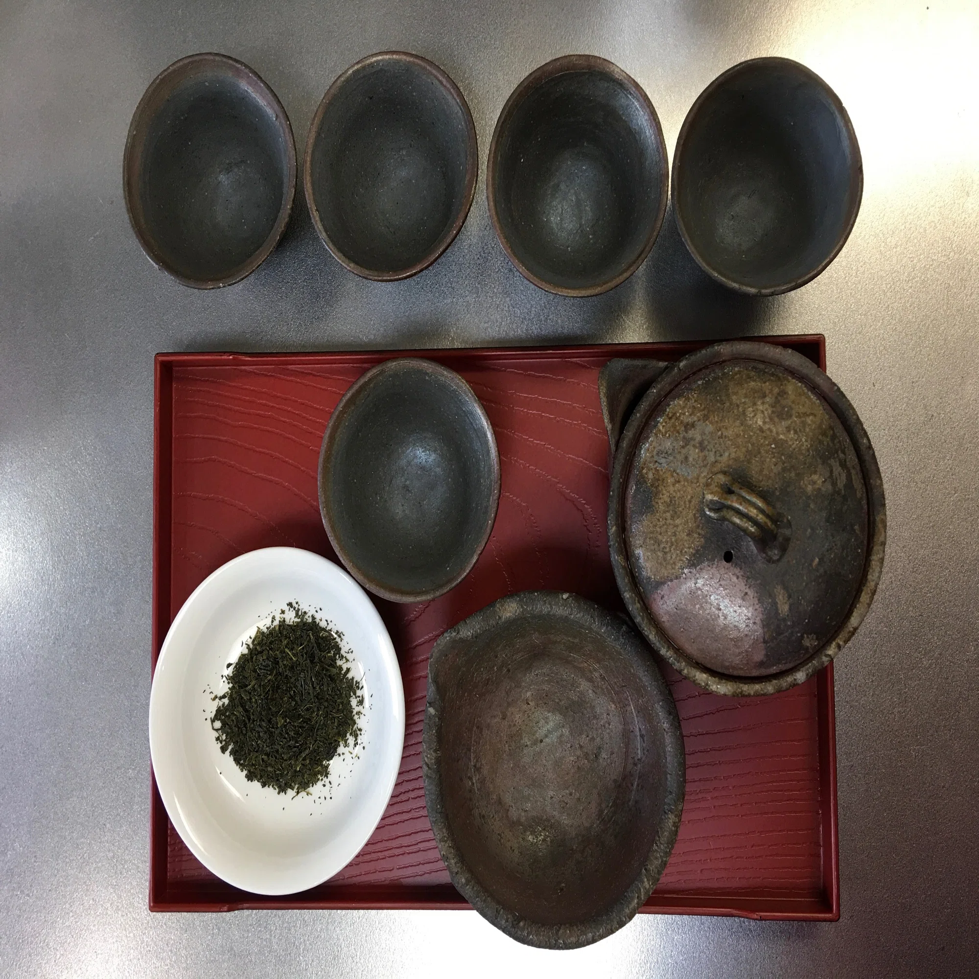 煎茶道具セットと宝瓶（ほうひん）｜ぐうたらママ
