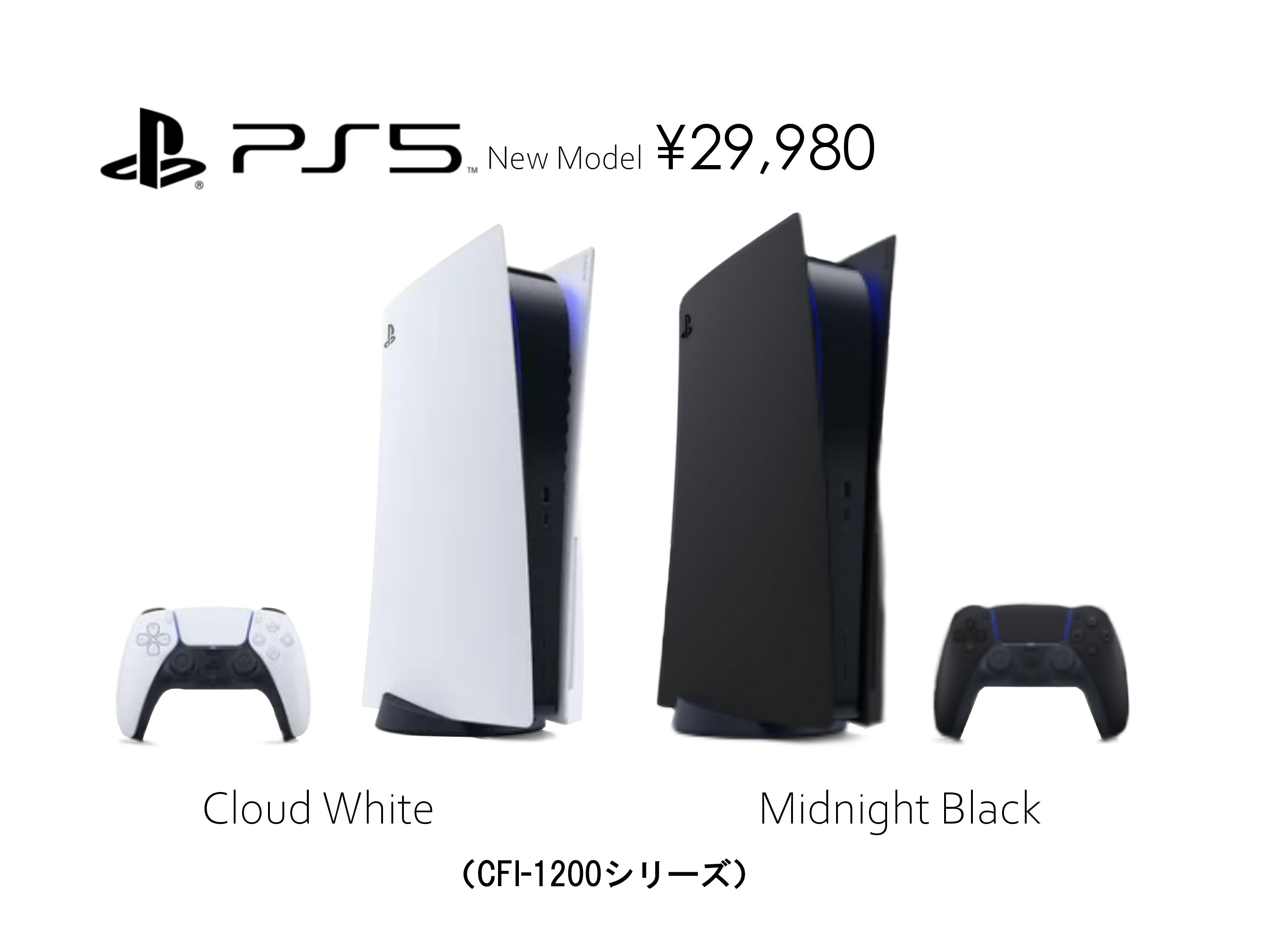 ps5 プレステ5 playstation5 新品　CFI-1200 新価格モデ