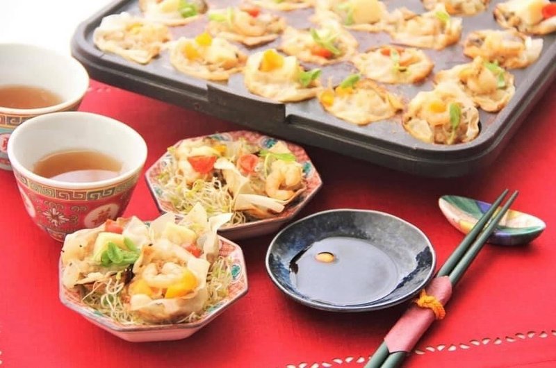 たこ焼きプレートでおうちで楽しく焼売パーティはいかが 公式 料理研究家 指宿さゆり 料理研究家 指宿さゆり Note