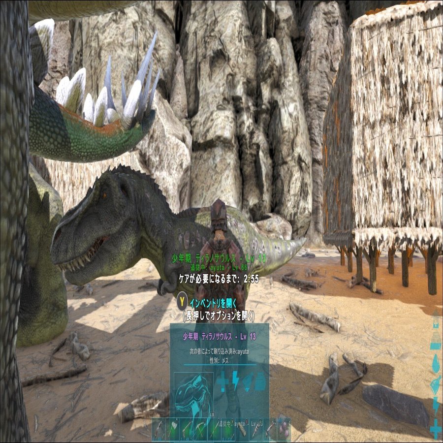 Ark ケア ティラノサウルスを育てる 大橋歩夕 Note