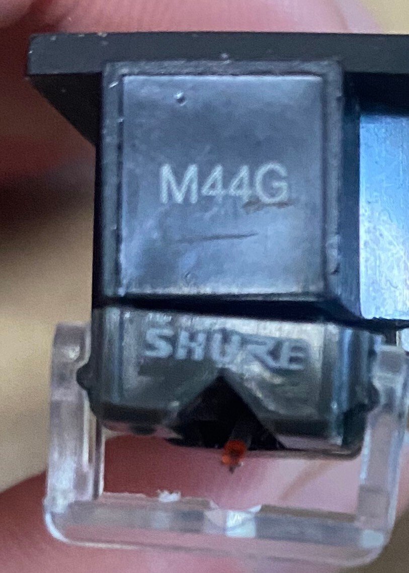 SHURE M44G デッドストック 銘品 SHURE M44G カートリッジ 純正針付き