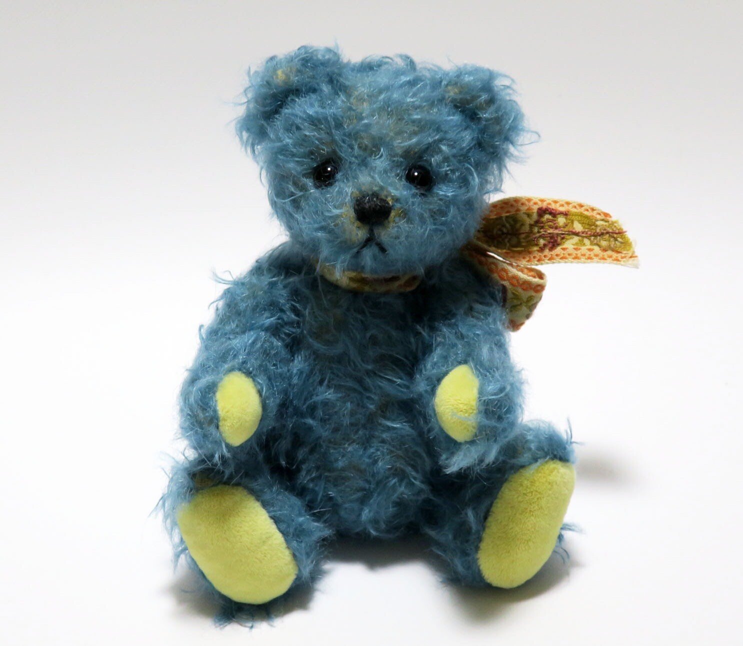 値下げ中！作家　自立　テディベア　石原路子先生 石原路子さんのテディベアによる、長岡義尚・作「自我像」の再現｜塚本芳久