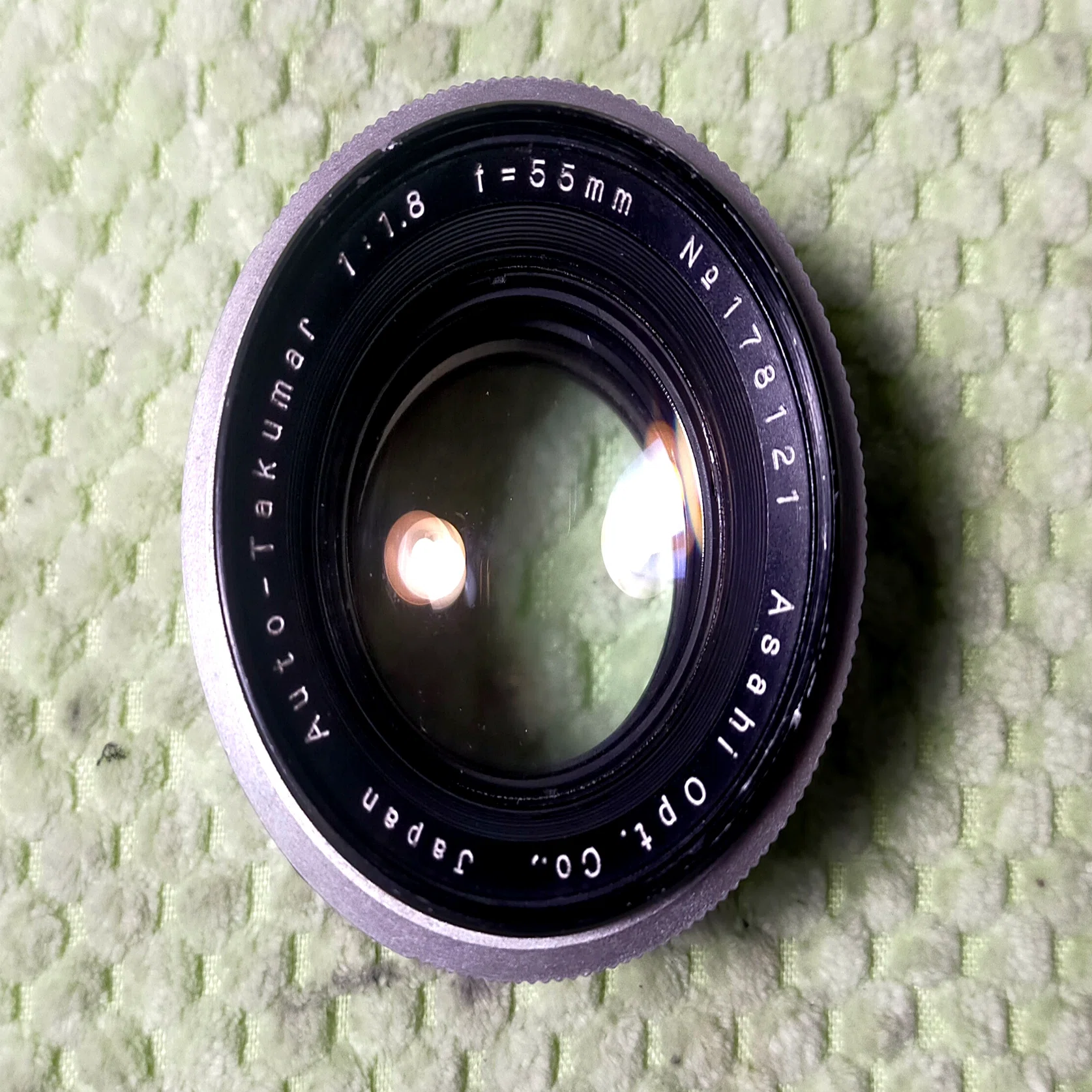 Pentax Auto-Takumar 55mm F/1.8 ゼブラタクマーの分解｜フィルム 