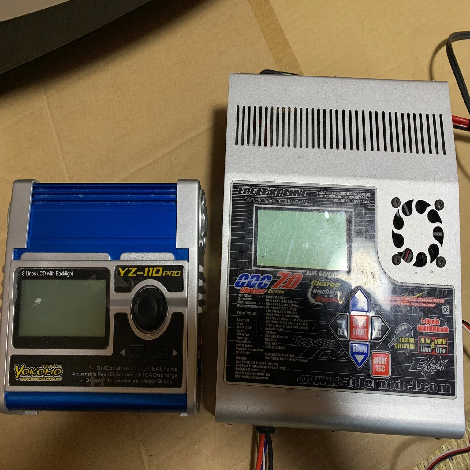 ミニ四駆に使えそうな充電器と大まかな特徴｜堀田_保田