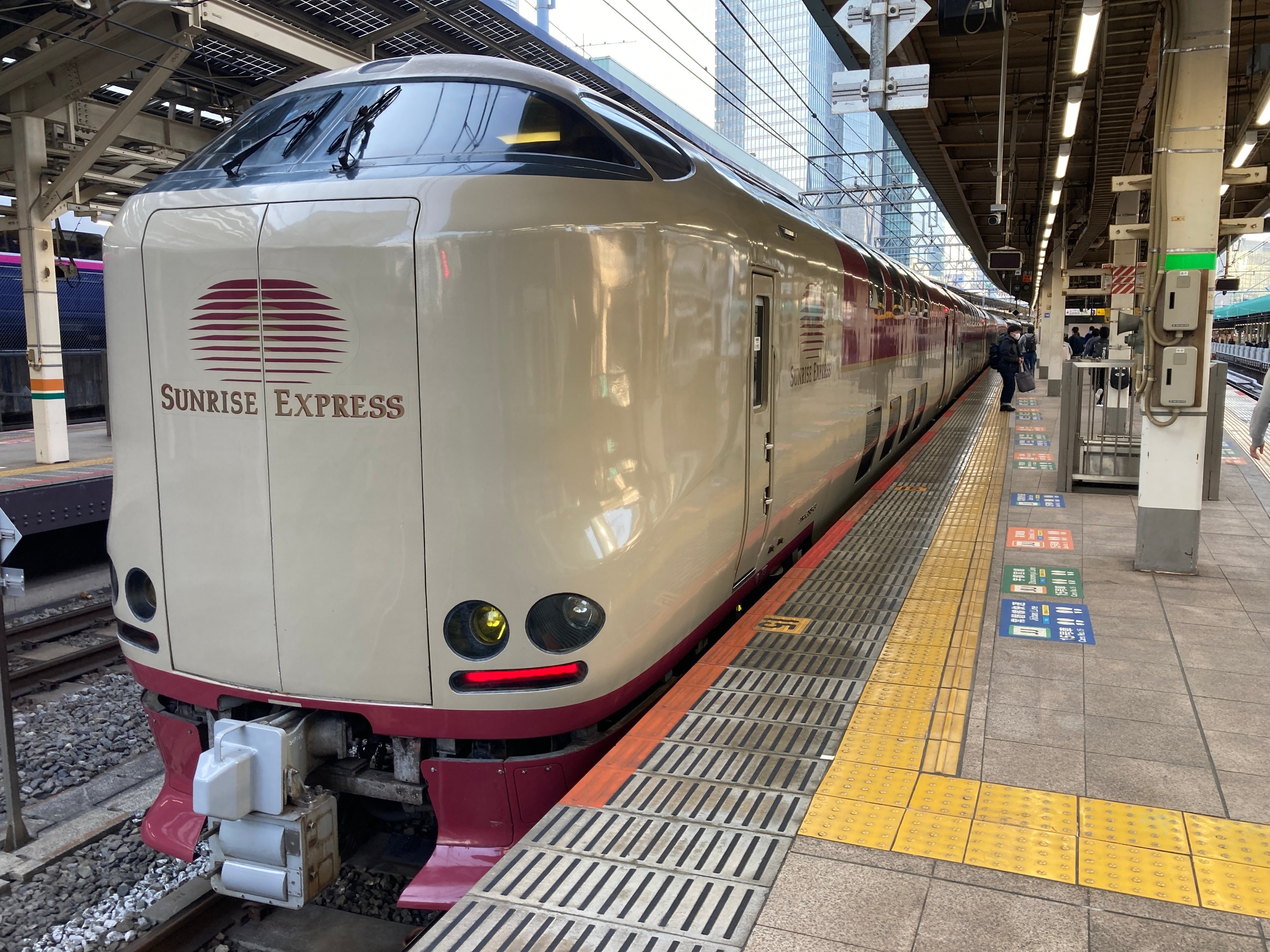 サンライズエクスプレス 初乗車記録｜鷺
