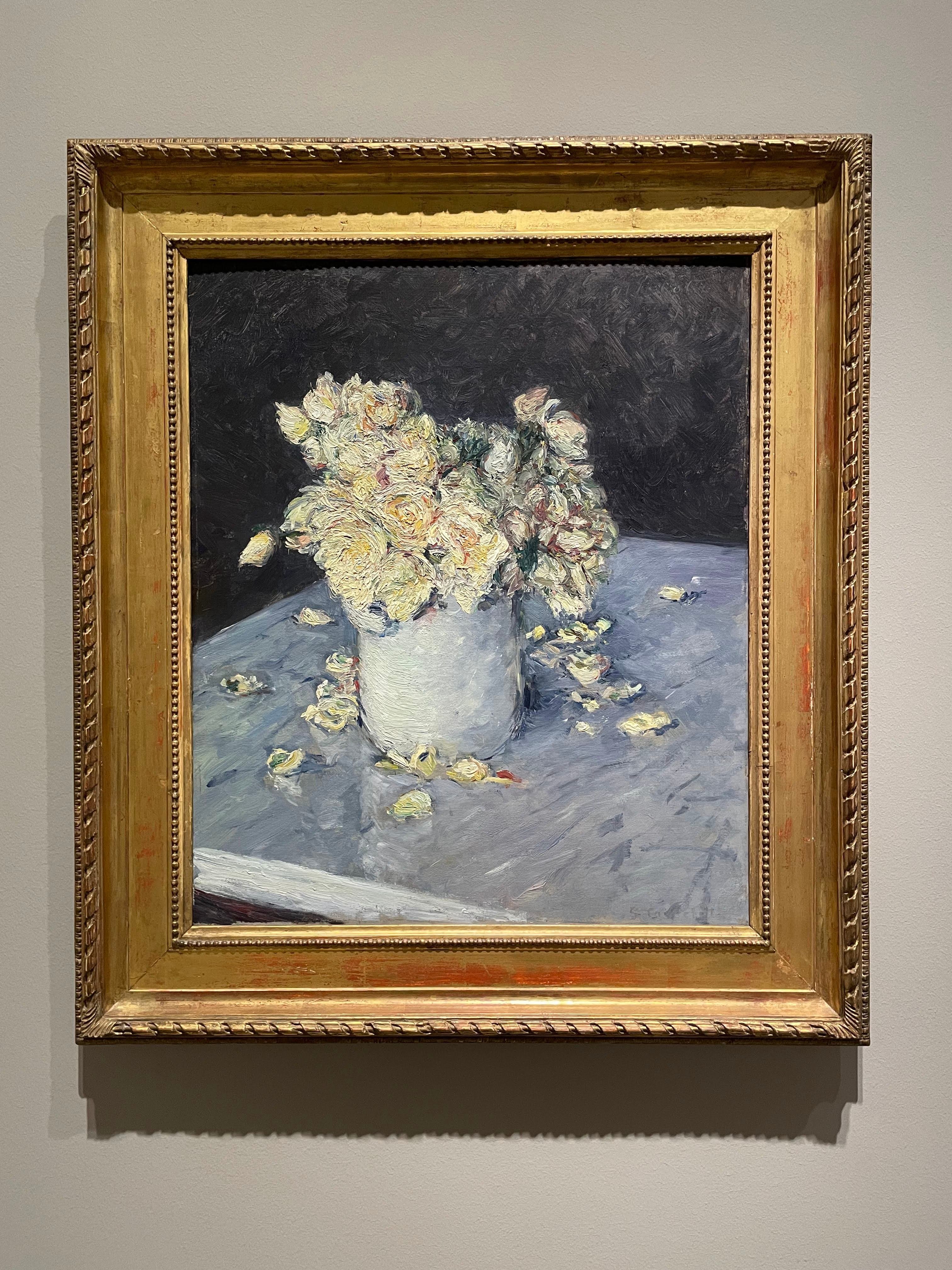 ギュスターヴ・カイユボット（Gustave Caillebotte）作『Yellow Roses