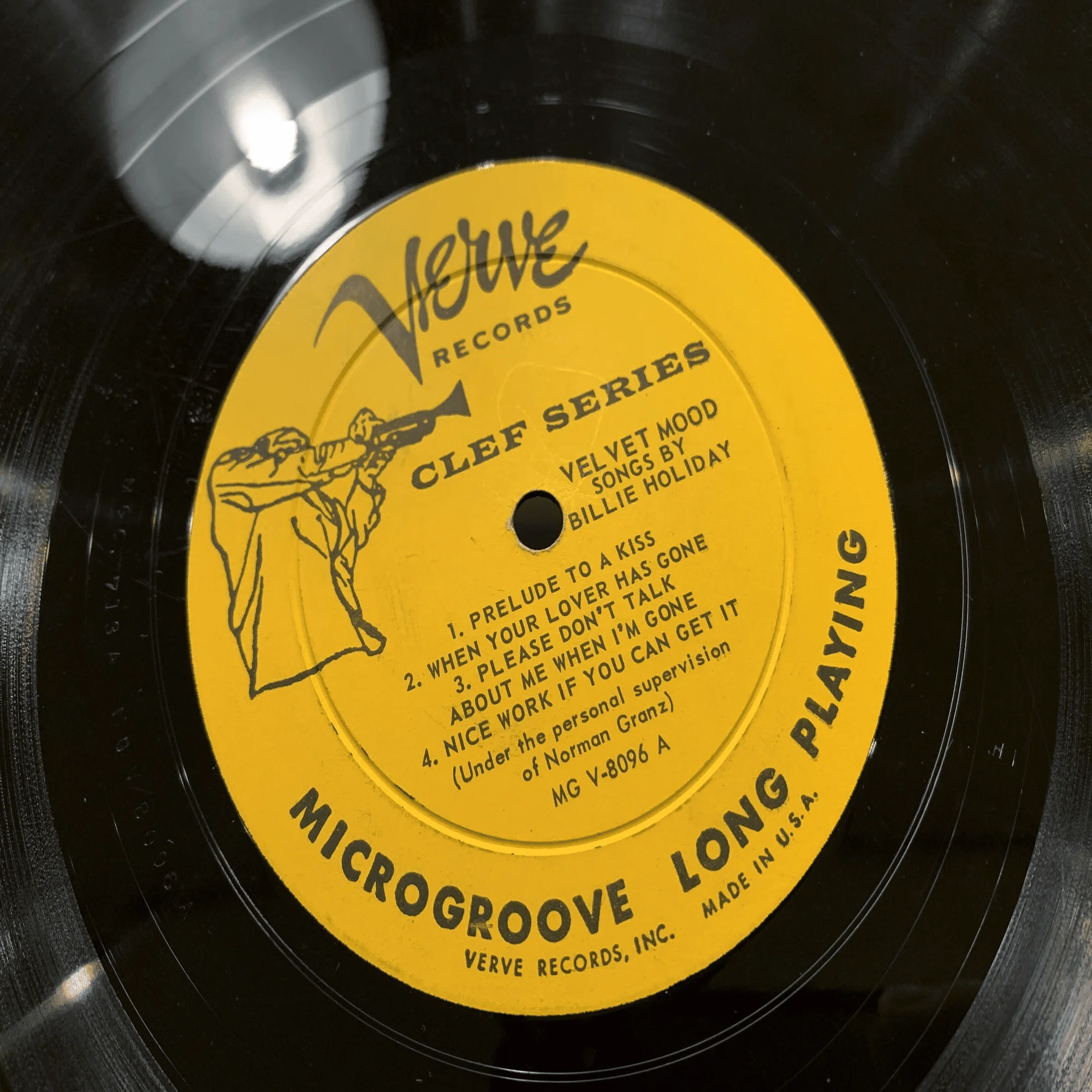 ヴァーヴLP名盤2枚セット ノーマン・グランツ アニタ・オデイ Verve