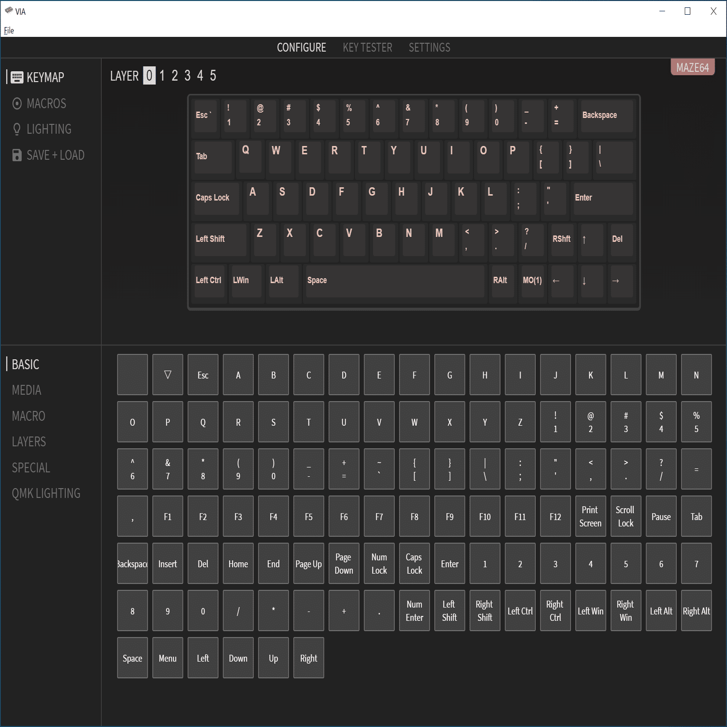 自作キーボード：60%US配列 Maze64レビュー｜素人寿司