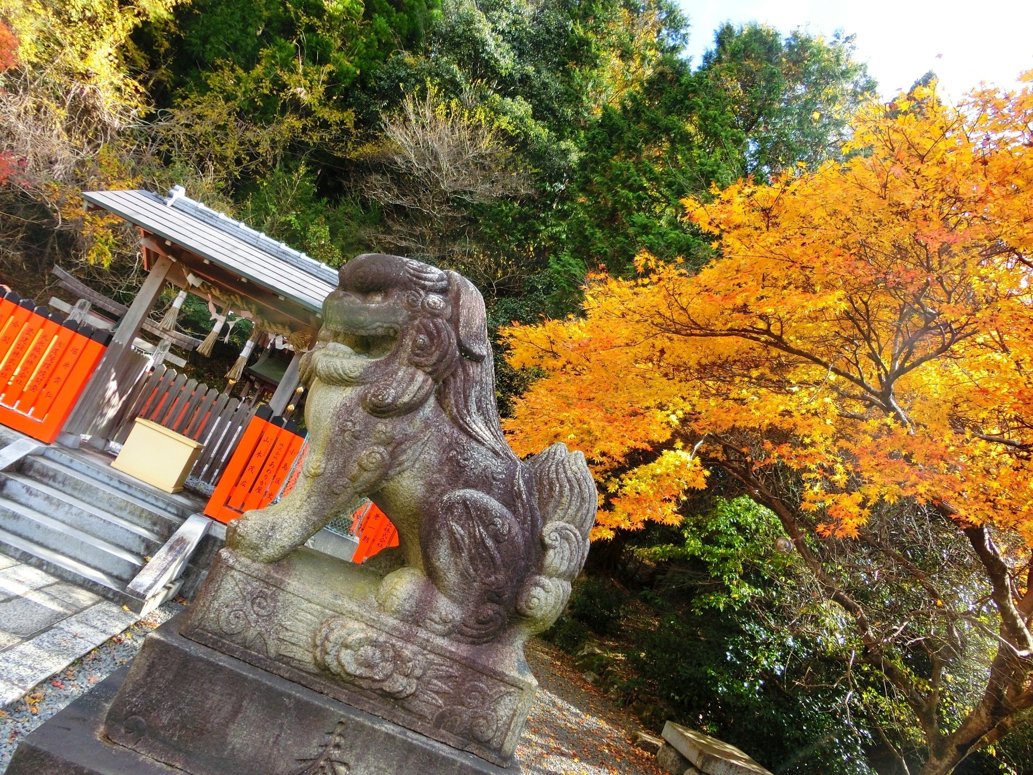 豊臣秀吉所縁の「出世稲荷神社」「大原念仏寺」「？神社」【京都