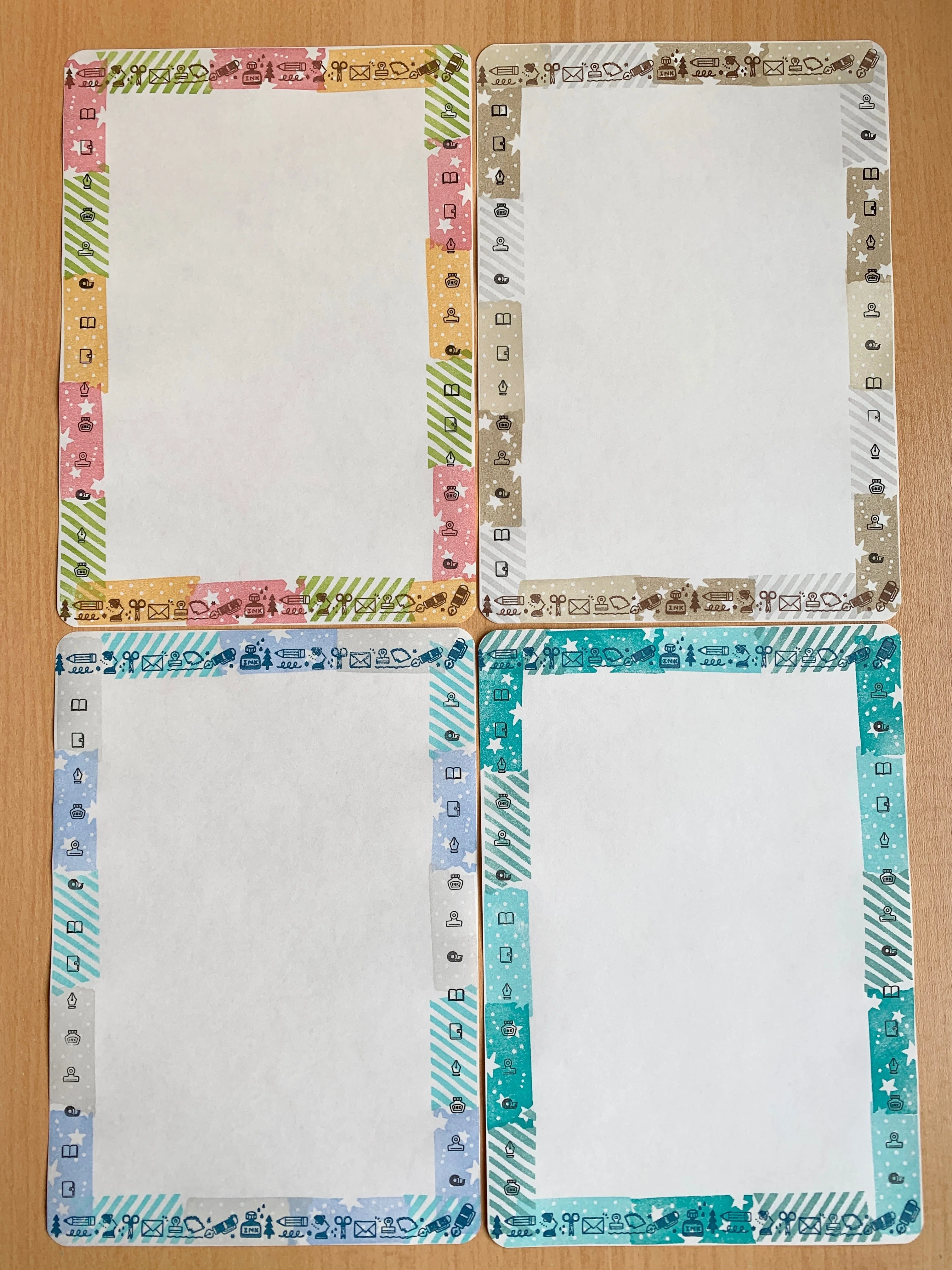 文房具パレード！レターセット作成｜くらざ