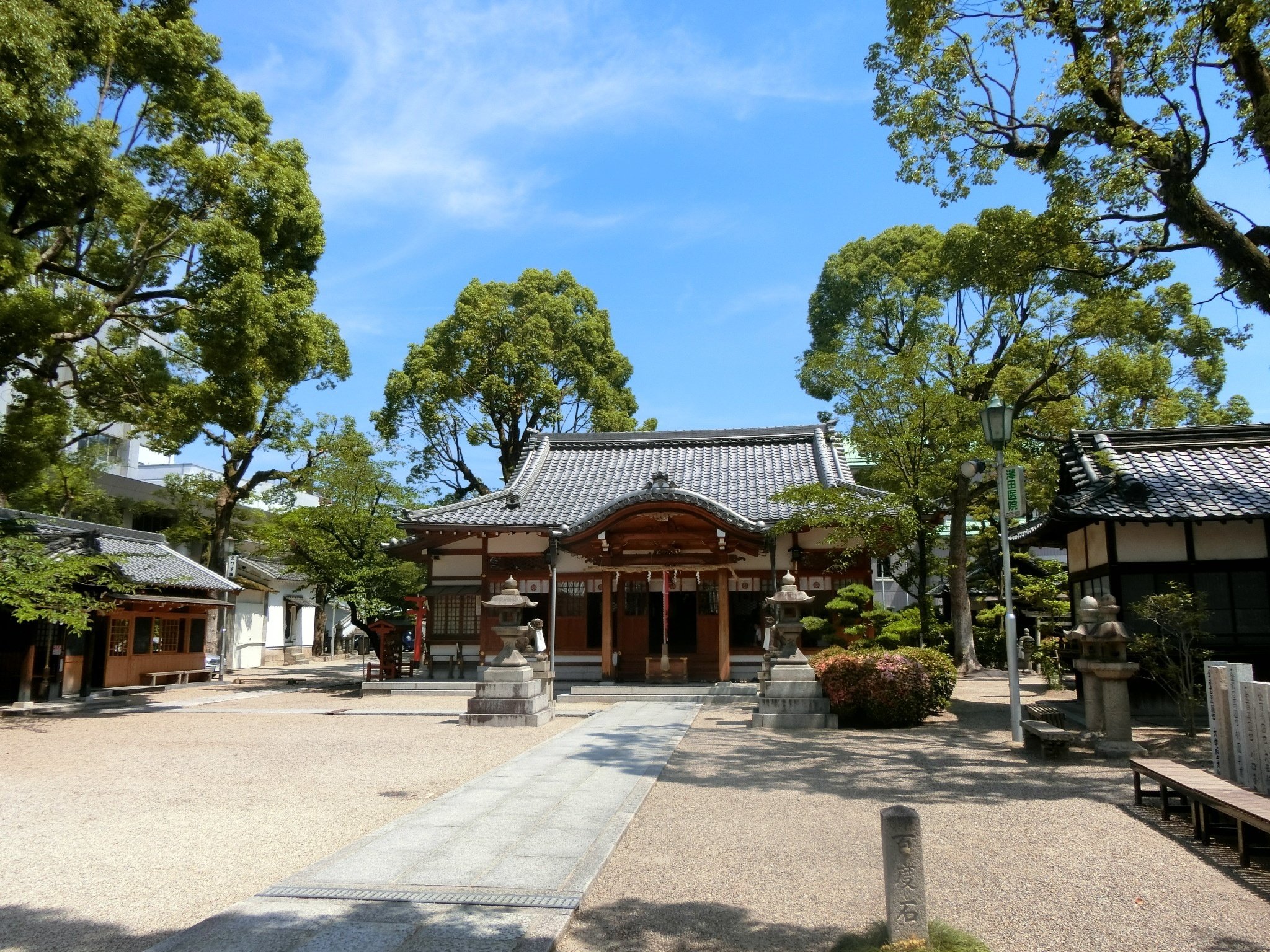 旧高槻城内鎮座「野見神社」はスサノオと菅原氏祖を鎮座【大阪北摂