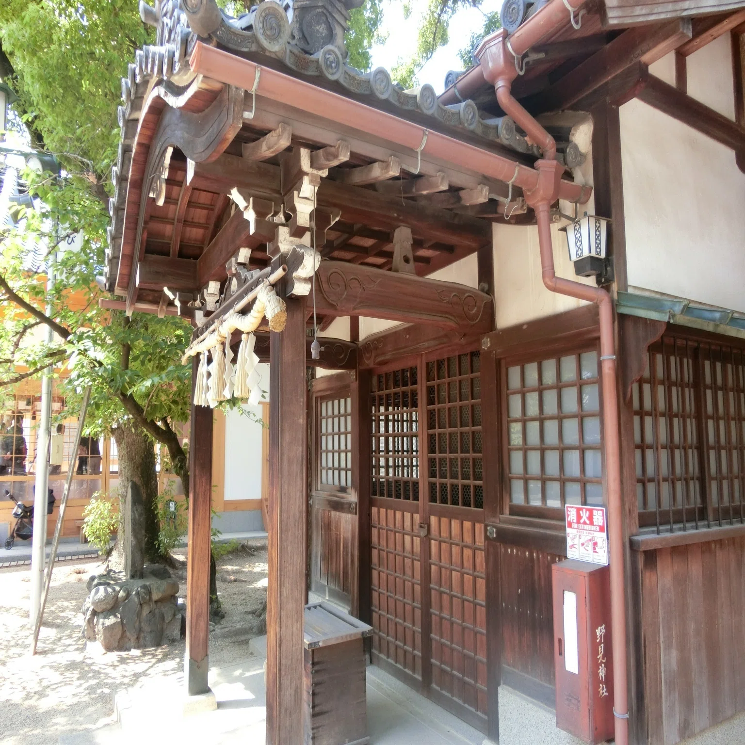 旧高槻城内鎮座「野見神社」はスサノオと菅原氏祖を鎮座【大阪北摂 