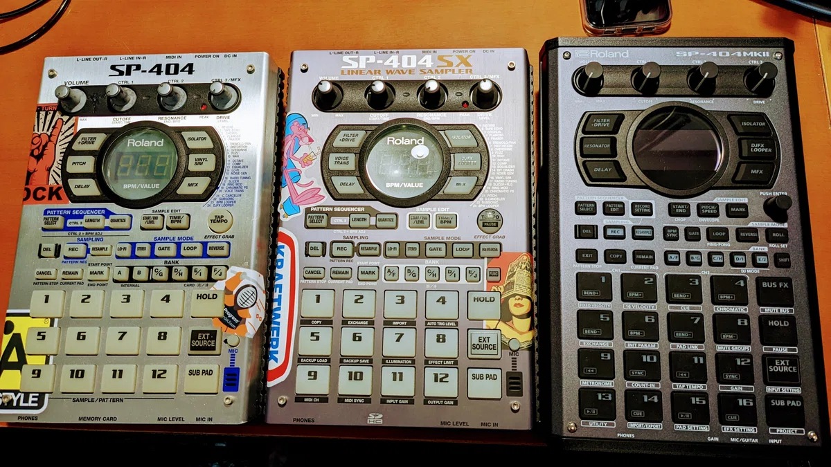 Roland SP404 MK2 サンプラー（サンプラー座談会 ~Roland SP404 MKiiを 