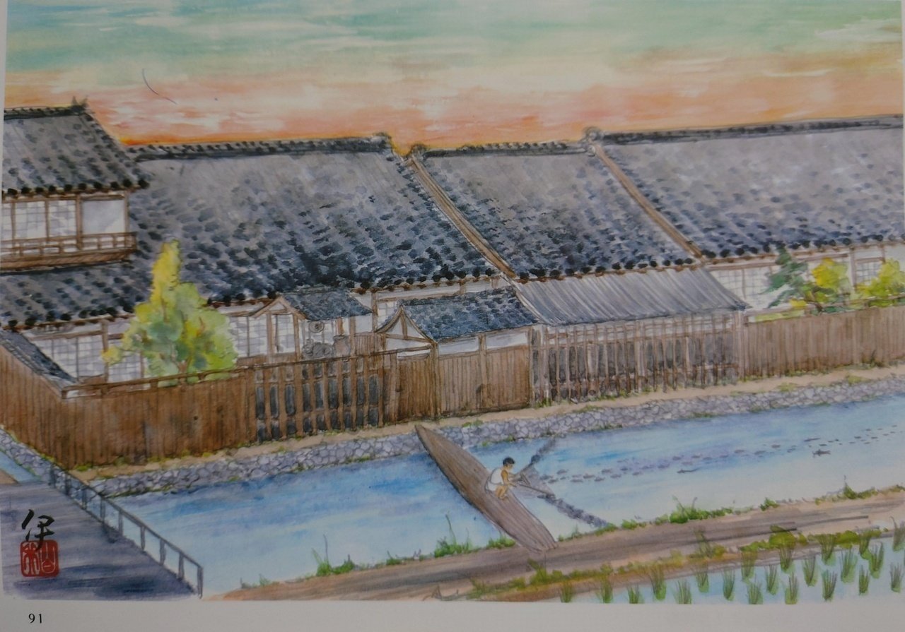 住吉界隈いま・むかし[27]【墨江村大字浜口(鮒取り)(現墨江1丁目10番8