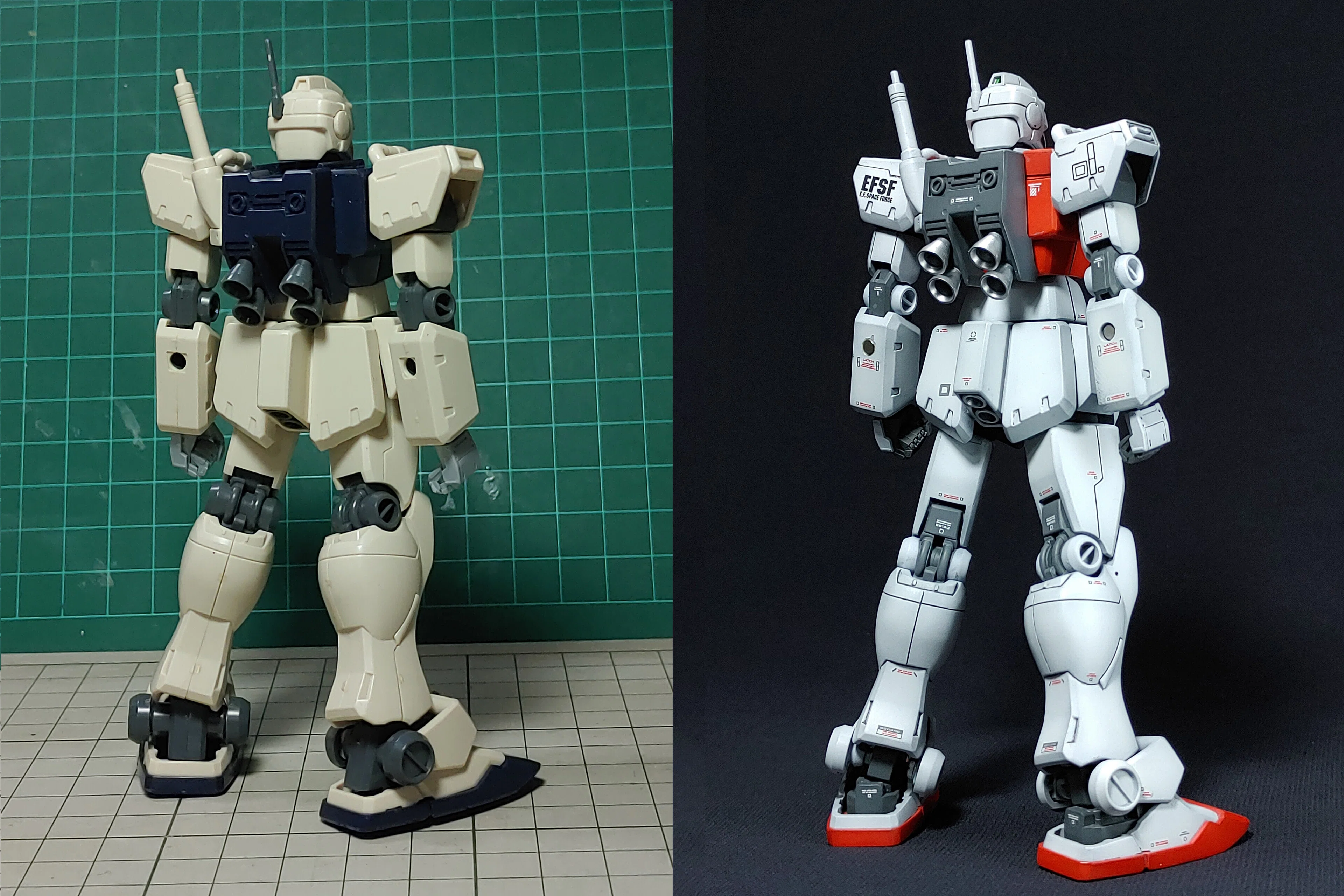 完成】HGUC ジム改｜YAKISOBA（やきそば）