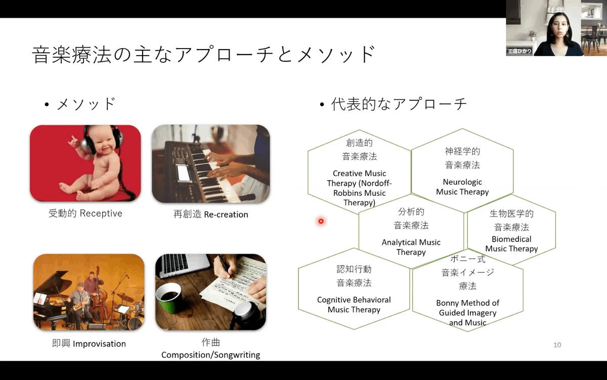 6 音楽療法とWell-being ゲスト：三道ひかりさん｜チア・アート