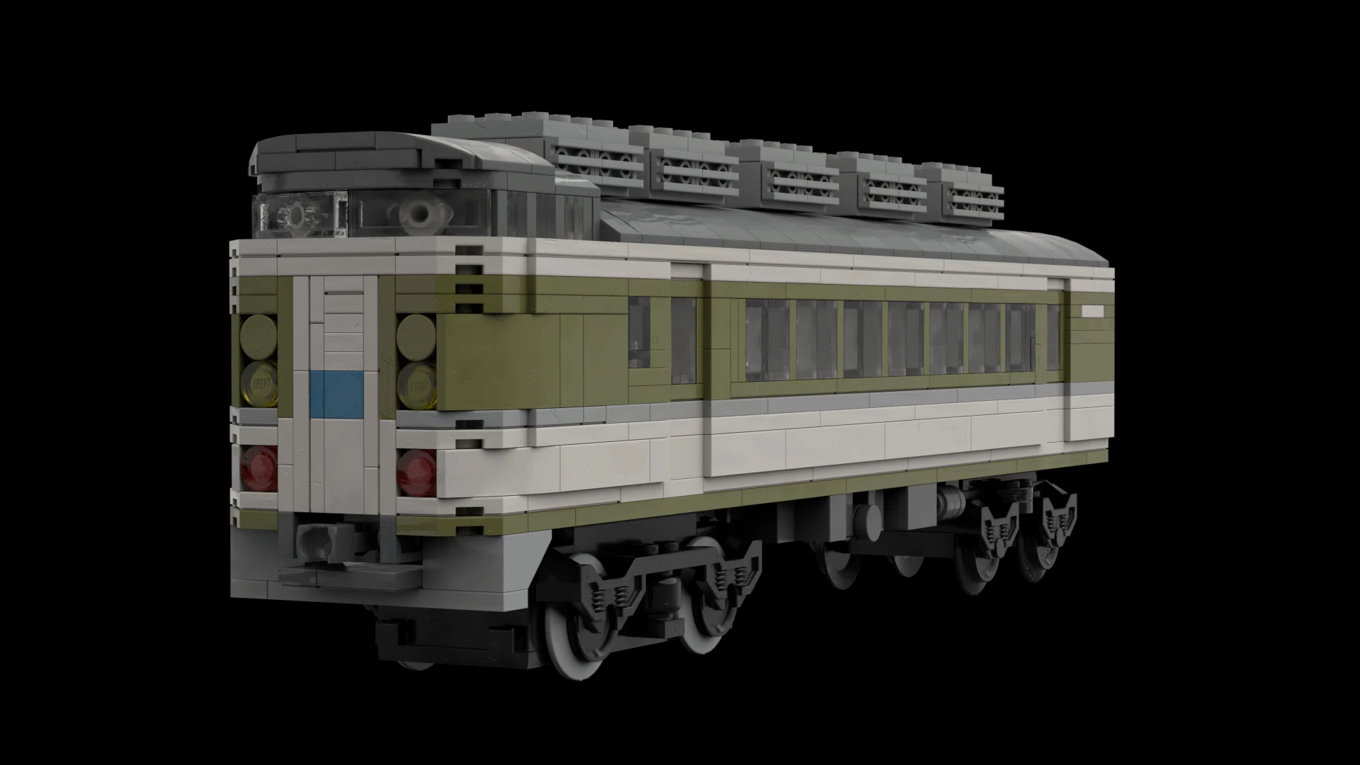 ★鉄道★ 参考画像　　④ 個人作品】189系特急型電車 by autumn｜灘校LEGO同好会