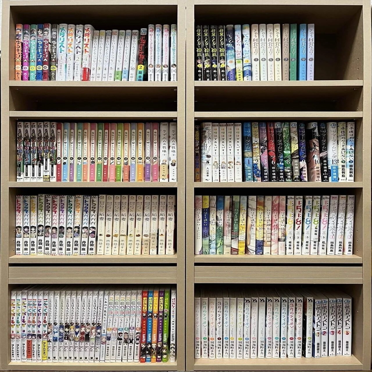 無印のパルプボードボックスにマンガを収納してみた わたしの本棚 マンガ あすか Note