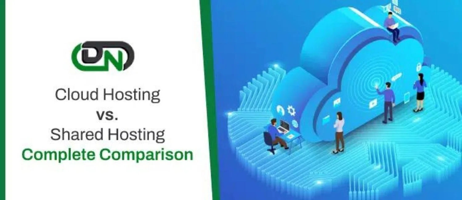 Cloud Hosting vs Shared Hosting Comparison｜Dancing Numbers｜note