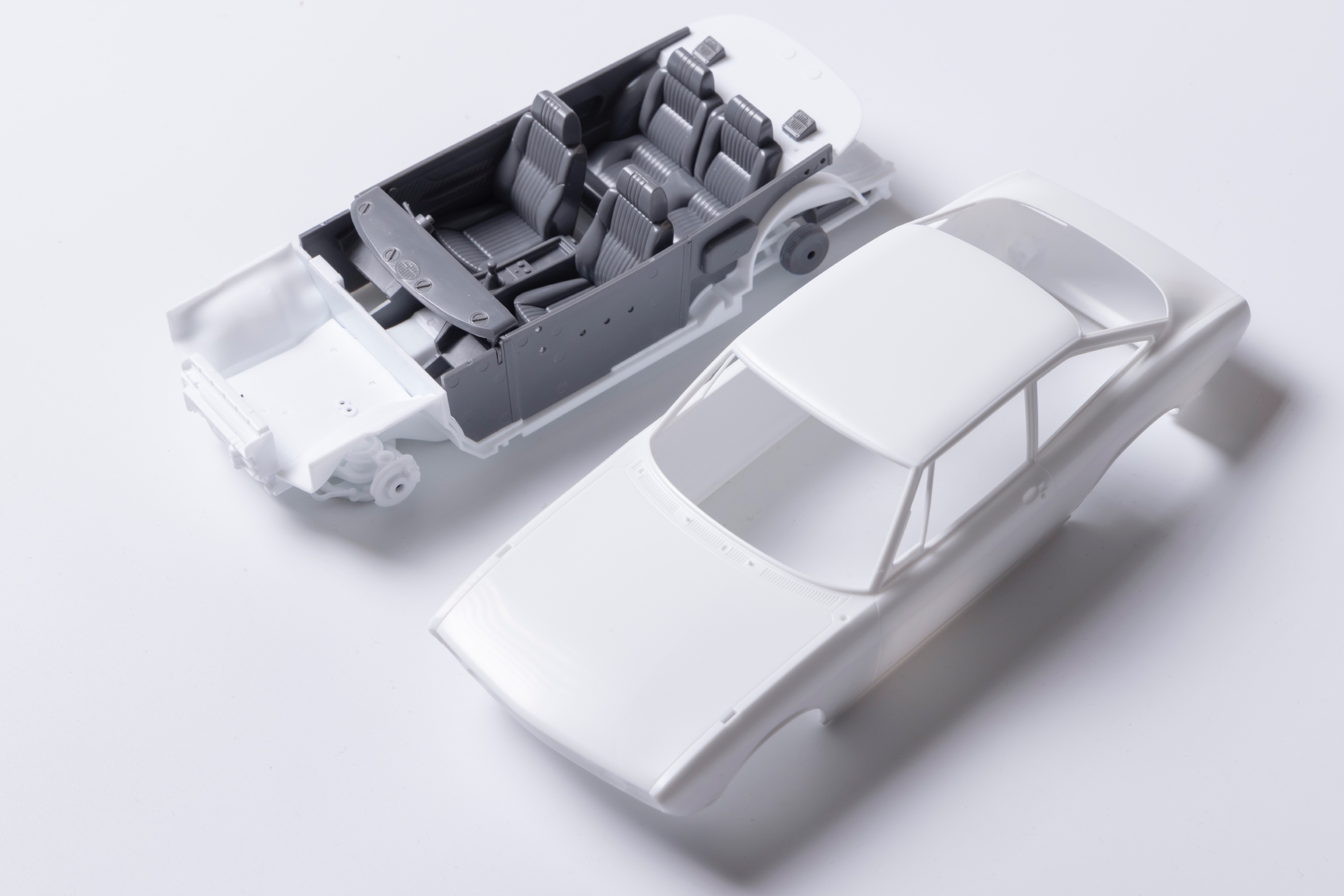 ハセガワ(Hasegawa) 1/24 いすゞ 117クーペ 初期型 ディテールアップ