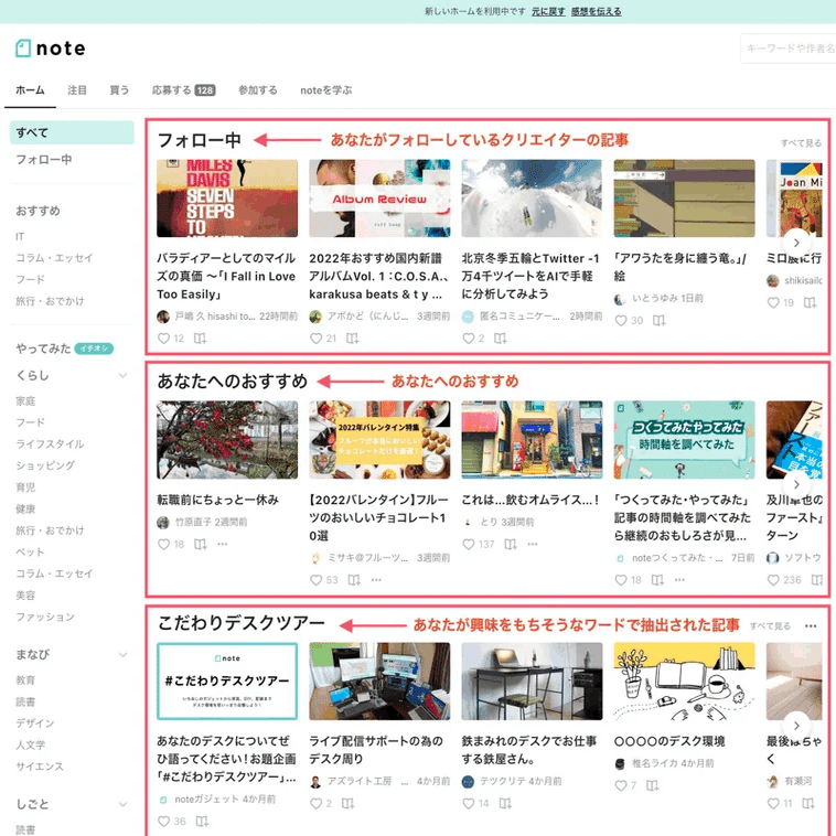 Note新機能 カイゼン のお知らせまとめ Note公式 Note