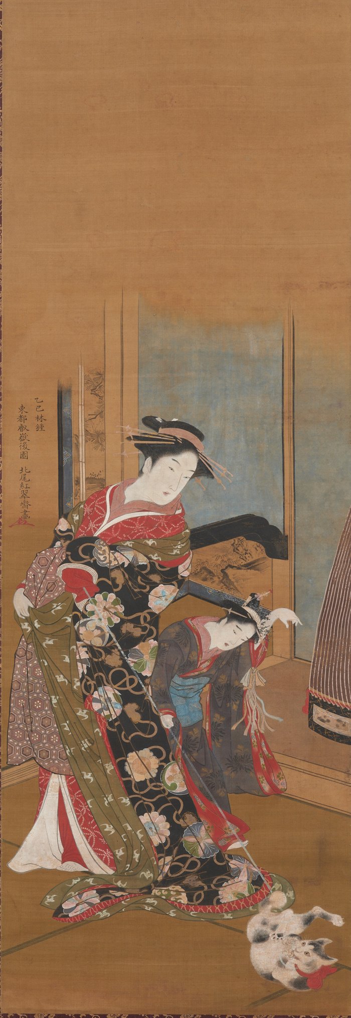 浮世絵のなかに夢中で遊ぶ猫を探してみた｜太田記念美術館