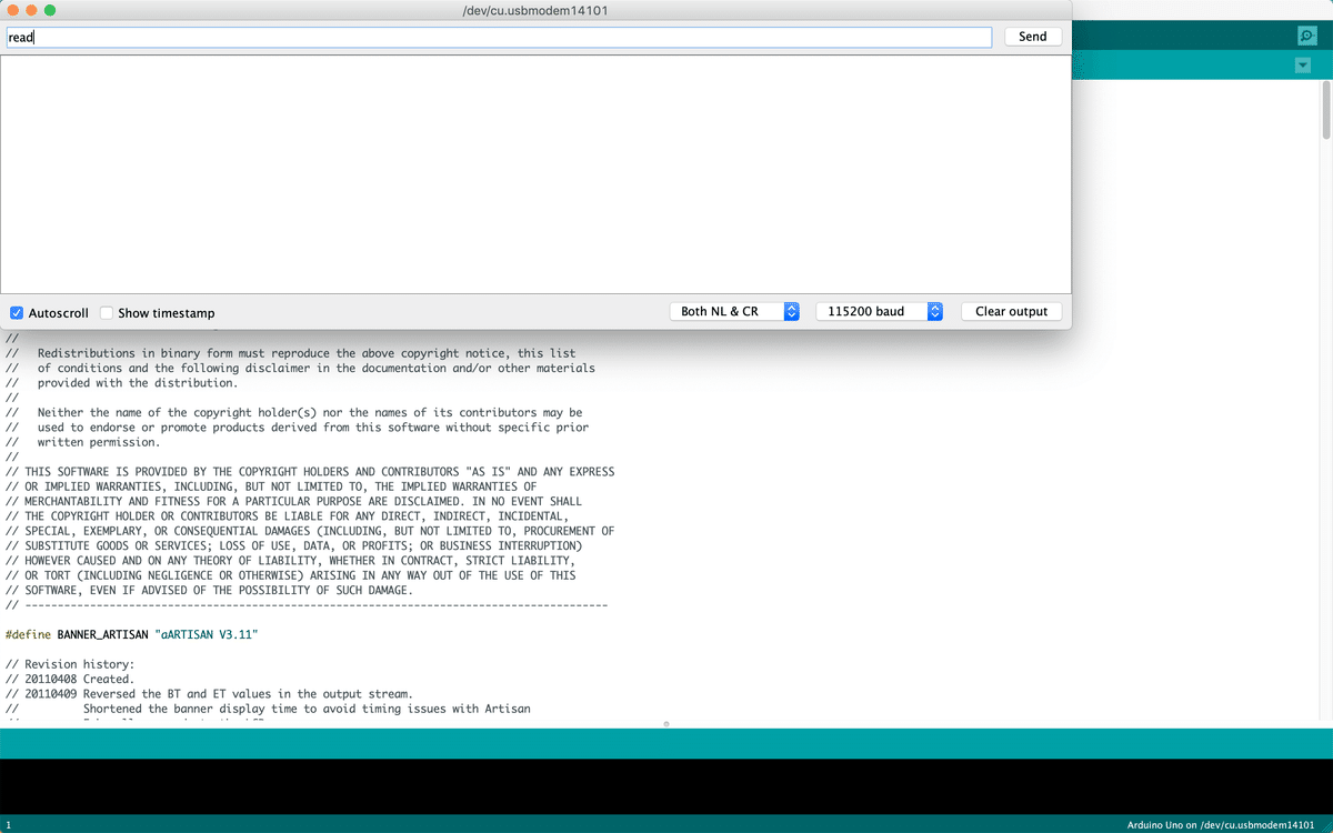 Arduino+TC4でArtisan接続する|Shungo | 火星とコーヒー