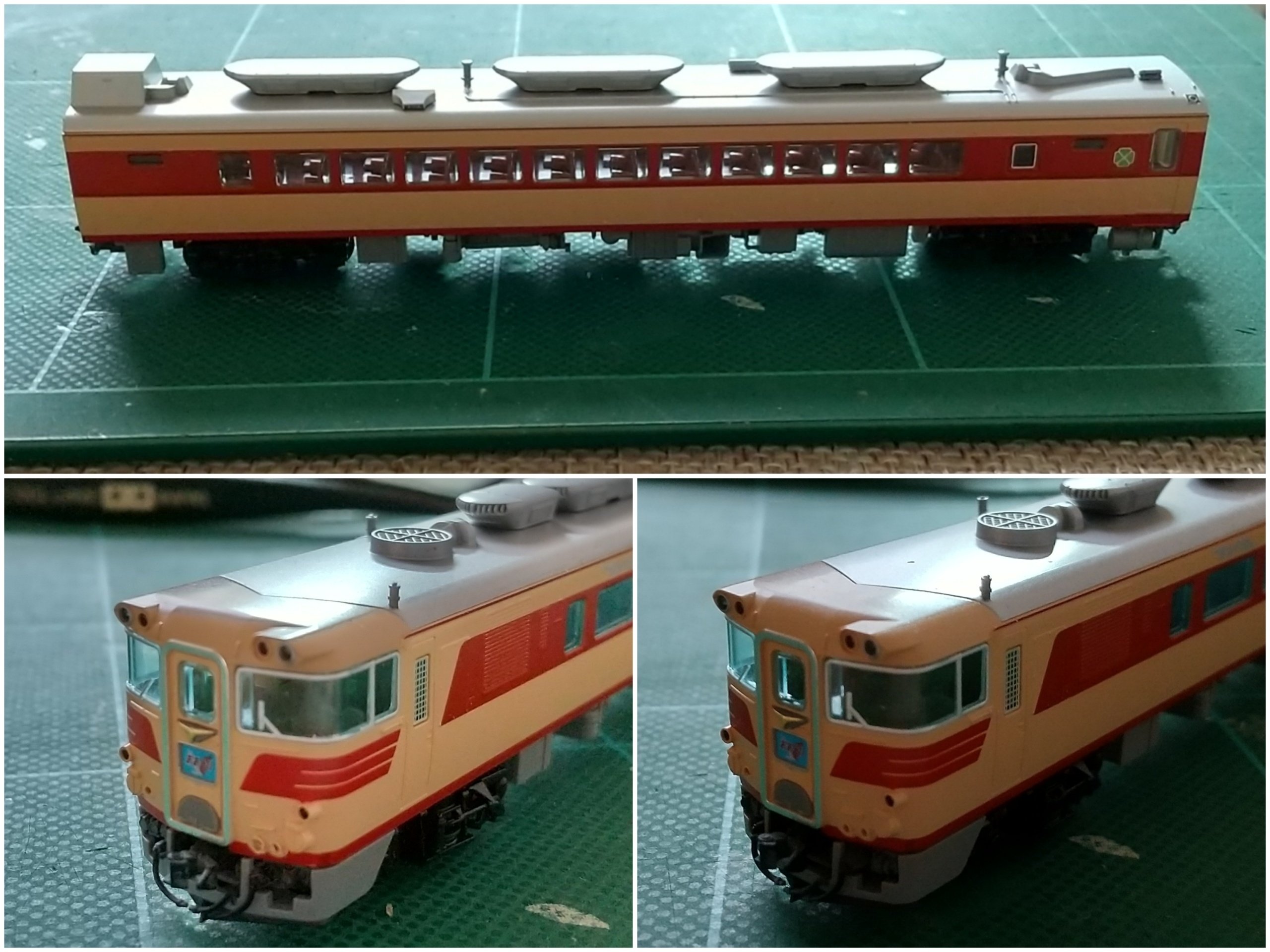 模型工作(2)～TOMIX製Nゲージ車両のパーツ取り付け(その1)｜a