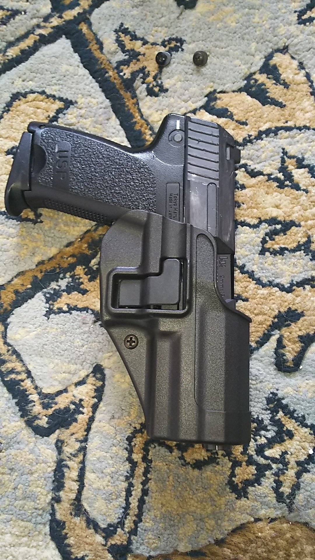 マルイ USP コンパクト ガスブローバック BLACKHAWK ホルスター付き Amazon | BLACKHAWK Serpaホルスター スポーツスター 東京マルイ
