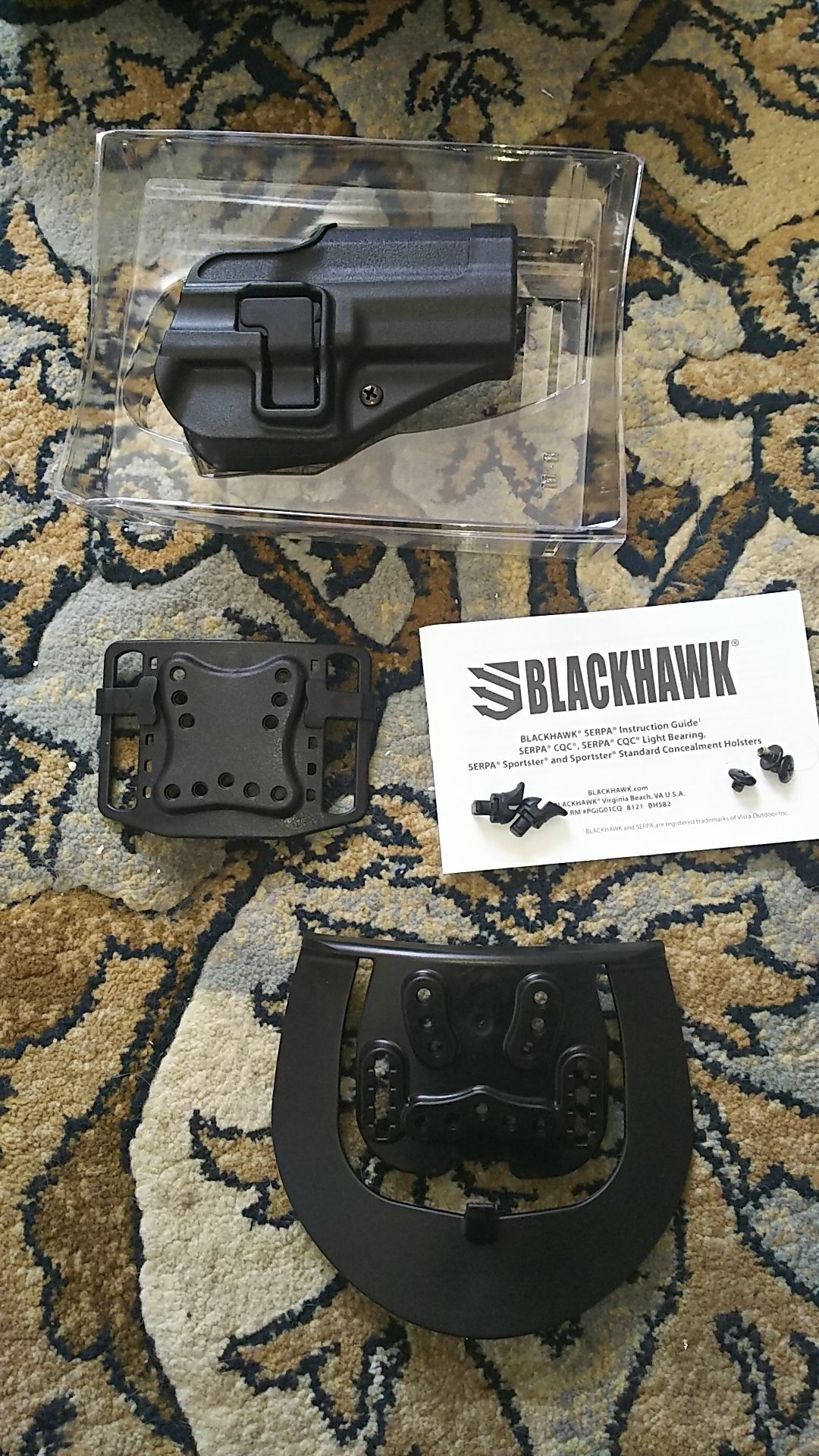 BLACKHAWK! SERPA CQC H&K USP レビュー｜郭公